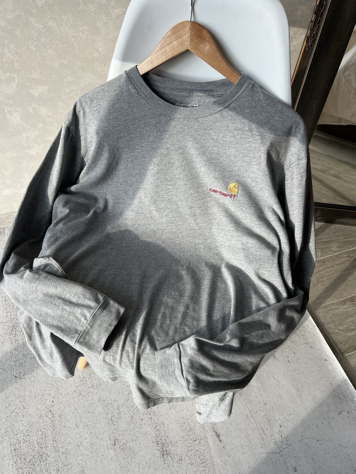 Carhartt × Carhartt Wip Carhartt Script Logo Longsleeve Size US XL / EU 56 / 4 - 2 Thumbnail