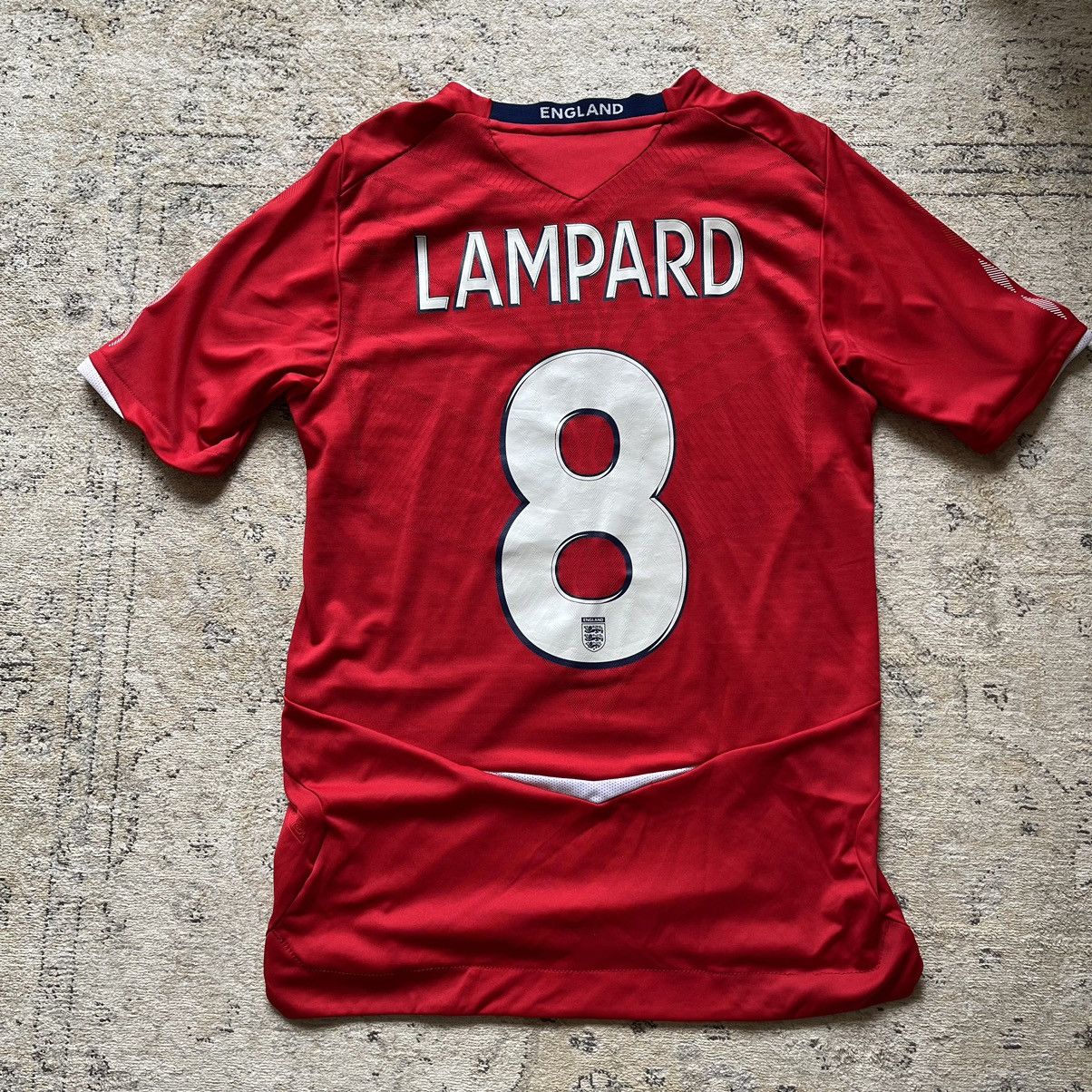 Umbro 2008/2010 England Away Jersey Umbro Blokecore Lampard Size US S / EU 44-46 / 1 - 2 Thumbnail