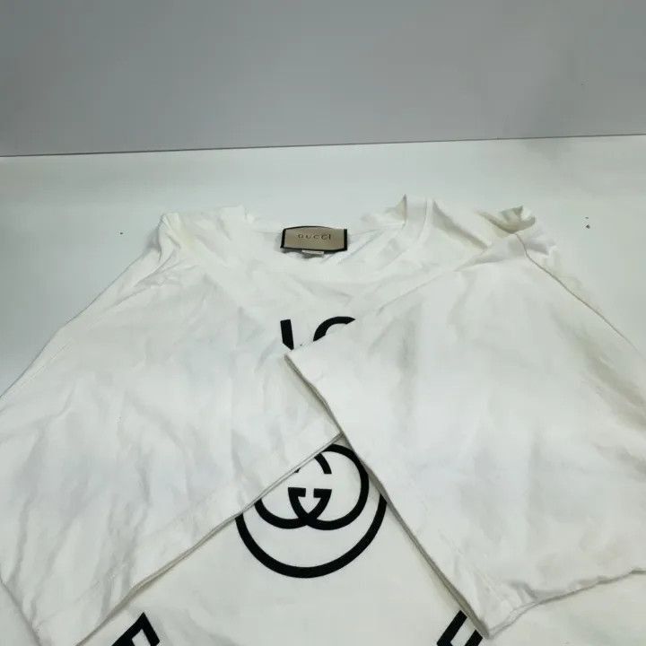 Gucci Gucci Gucci Lido White Short Sleeve T-Shirt -2506 Size US XXL / EU 58 / 5 - 7 Thumbnail