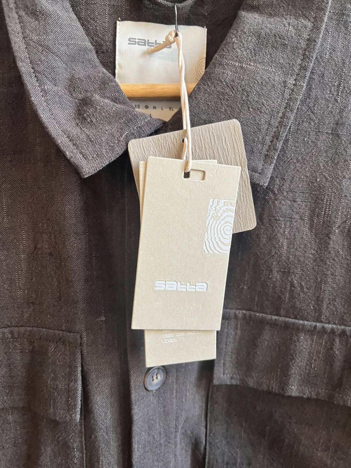 Satta Box jacket Speckled Brown Size US S / EU 44-46 / 1 - 3 Thumbnail