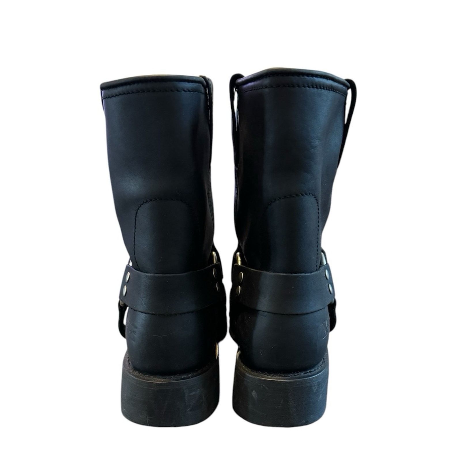 Xelement Mens Xelement “Butch” black motorcycle boots Size US 8 / EU 41 - 4 Thumbnail