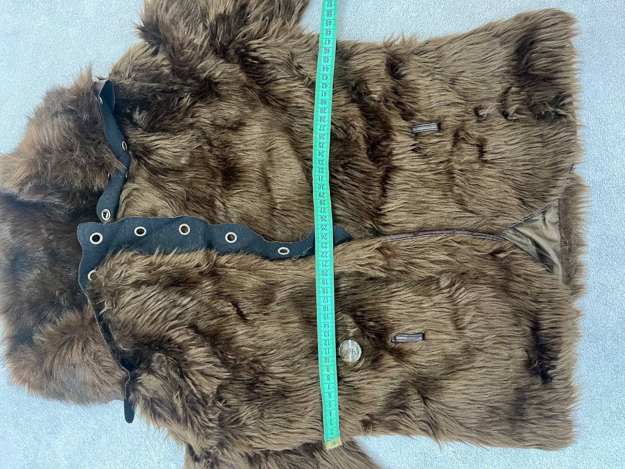 Japanese Brand Vintage Avant-Garde Faux Fur Y2K Leopard Jacket Size S / US 4 / IT 40 - 12 Thumbnail
