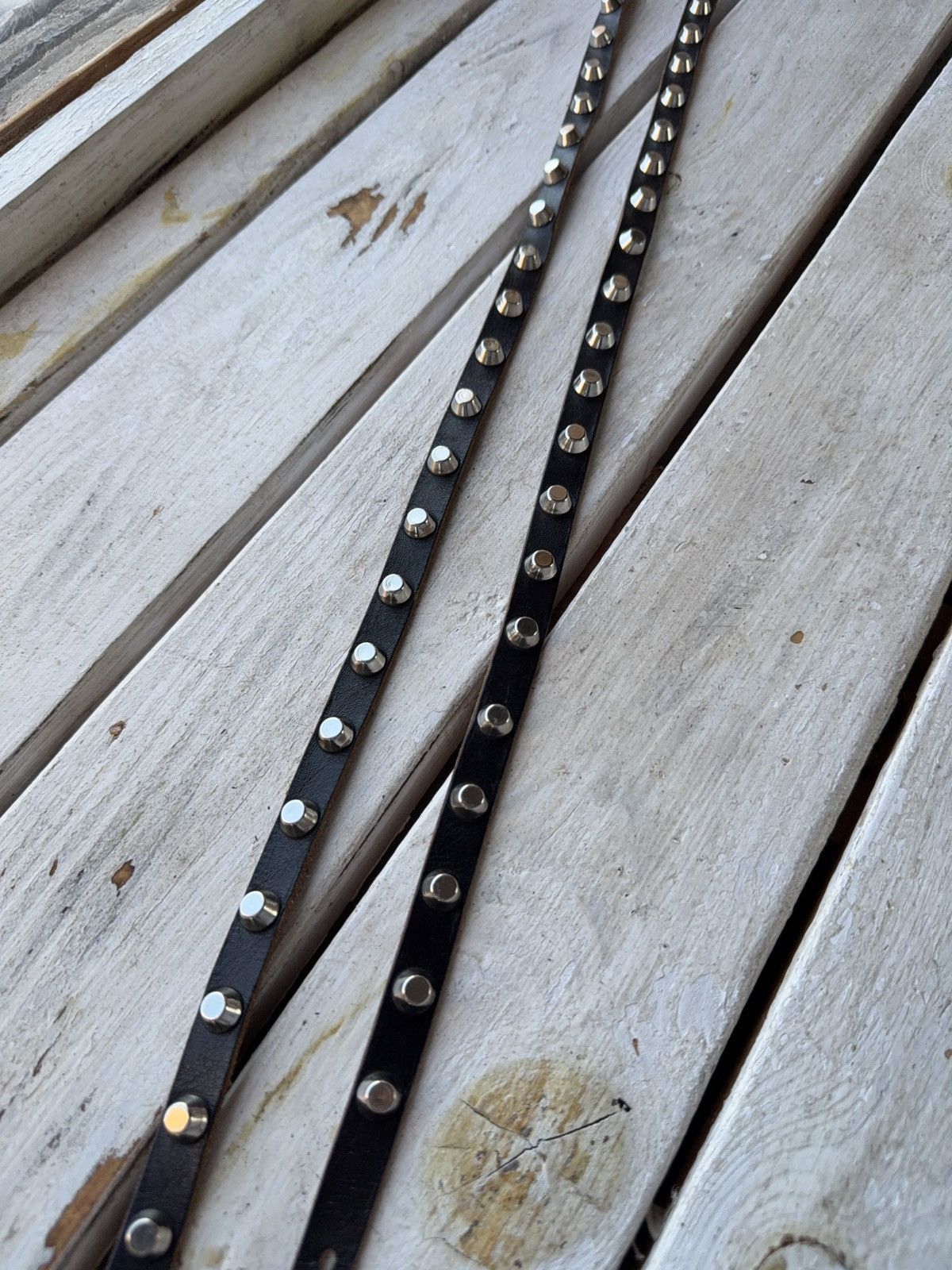 If Six Was Nine 90s Y2K Avant Garde Punk Hysteric Japanese Retro Style Belt Size ONE SIZE - 9 Thumbnail