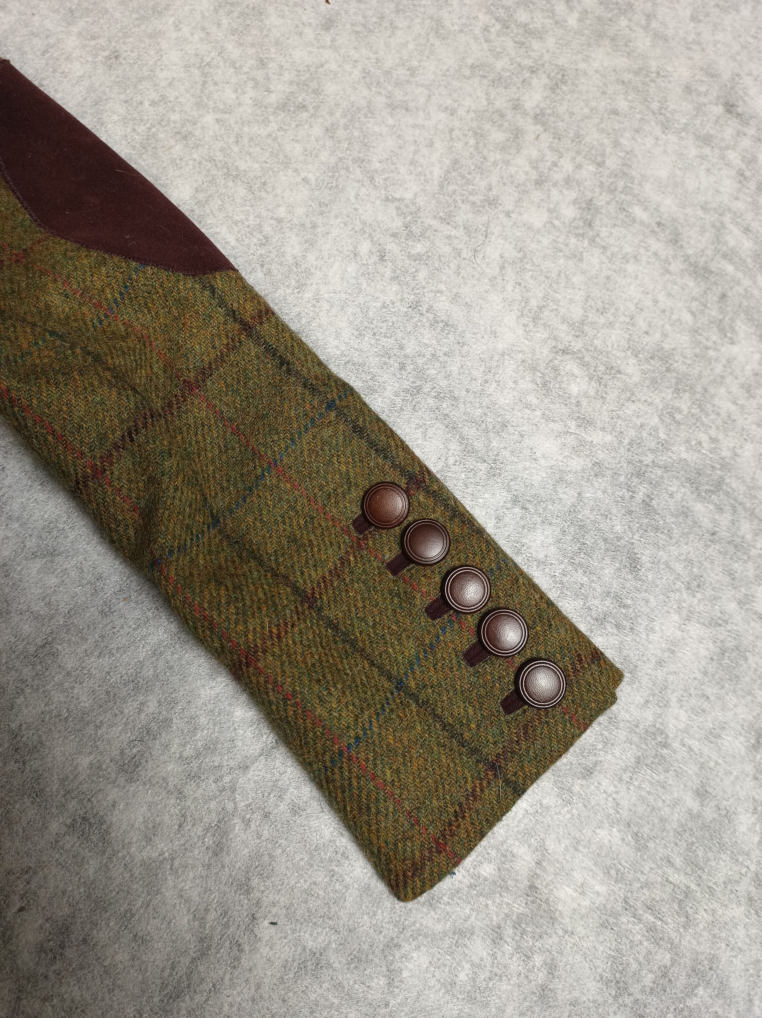 Hunter Farlow 9 Pall Mall London Tweed Wool Farm Hunt Jacket UK8 Size S / US 4 / IT 40 - 9 Thumbnail
