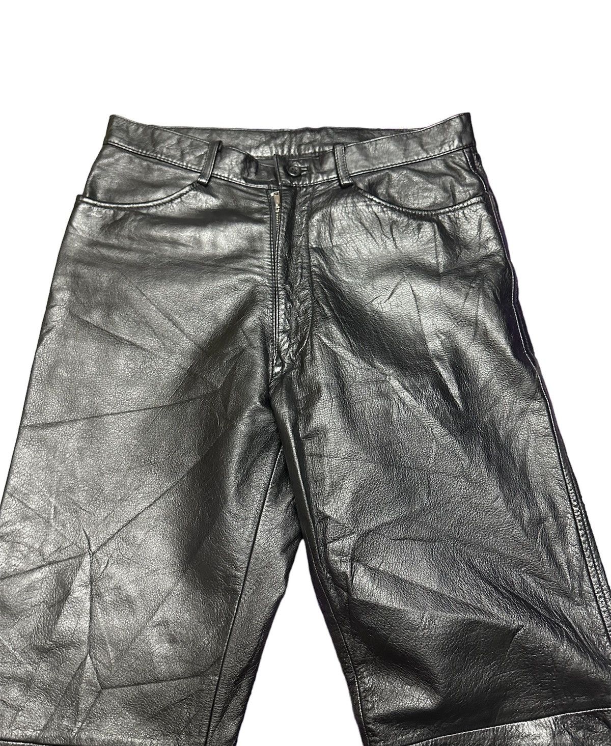 Genuine Leather Tete Homme leather pants Size US 30 / EU 46 - 3 Thumbnail