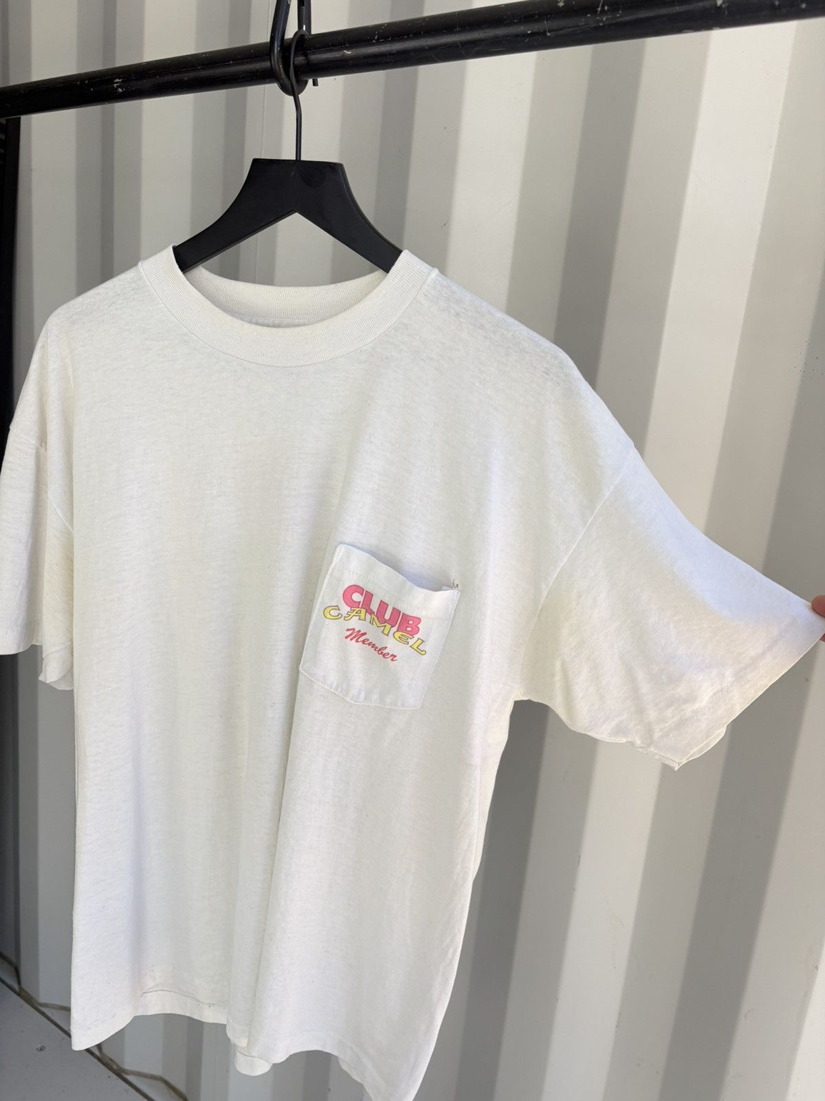 Vintage Camel Club Thrashed Faded Distressed Shirt GRUNGE Band Size US XL / EU 56 / 4 - 3 Thumbnail