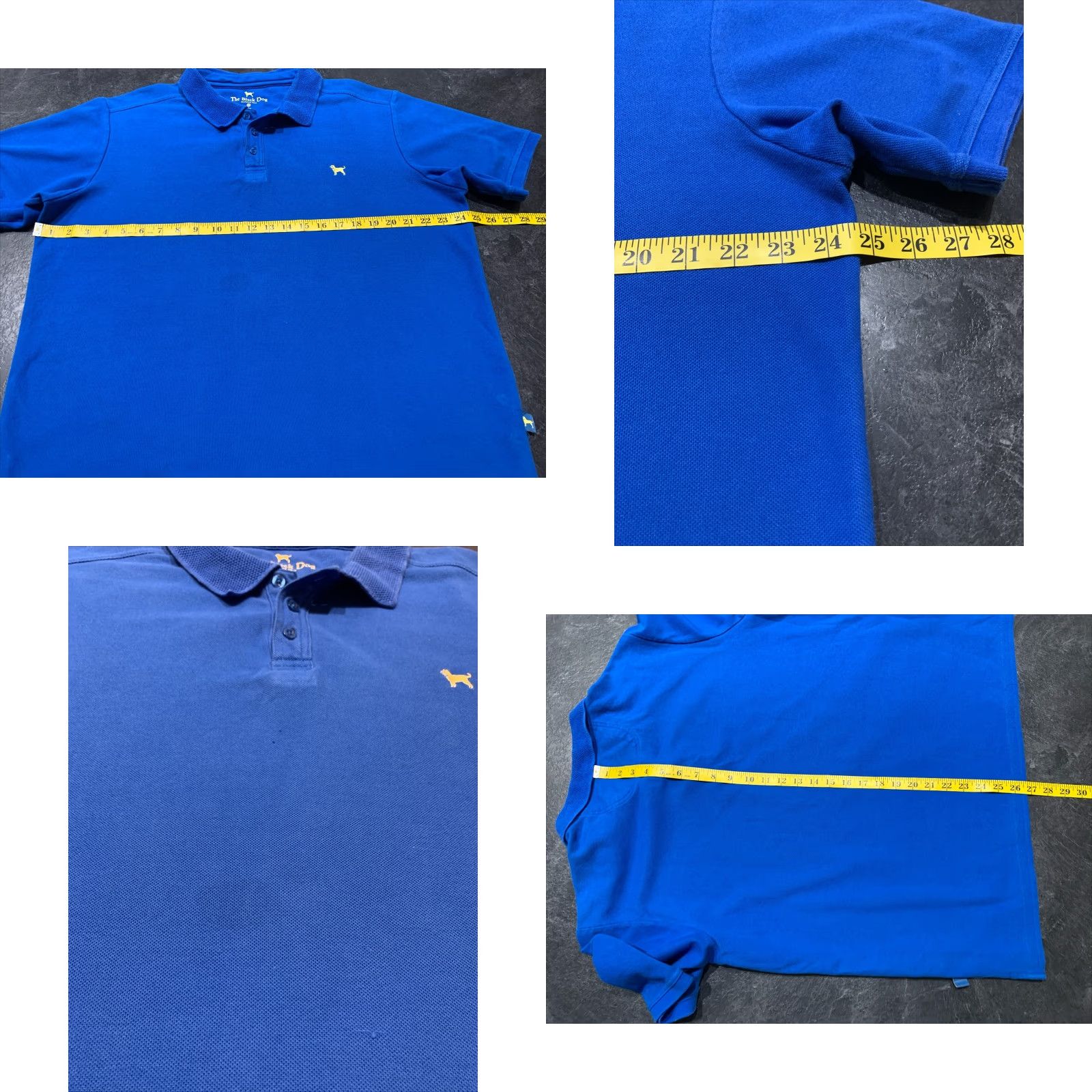 Vintage VINTAGE The Black Dog Polo Shirt Golf Men’s Blue Cotton Polyester Short Sleeve Large L Size US L / EU 52-54 / 3 - 8 Thumbnail