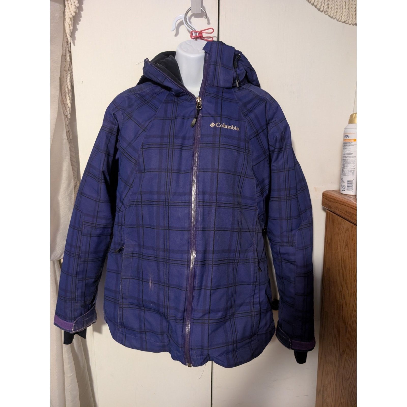 Columbia Columbia Interchange Omni-Shield Womens Medium Jacket Purple Size M / US 6-8 / IT 42-44 - 1 Thumbnail