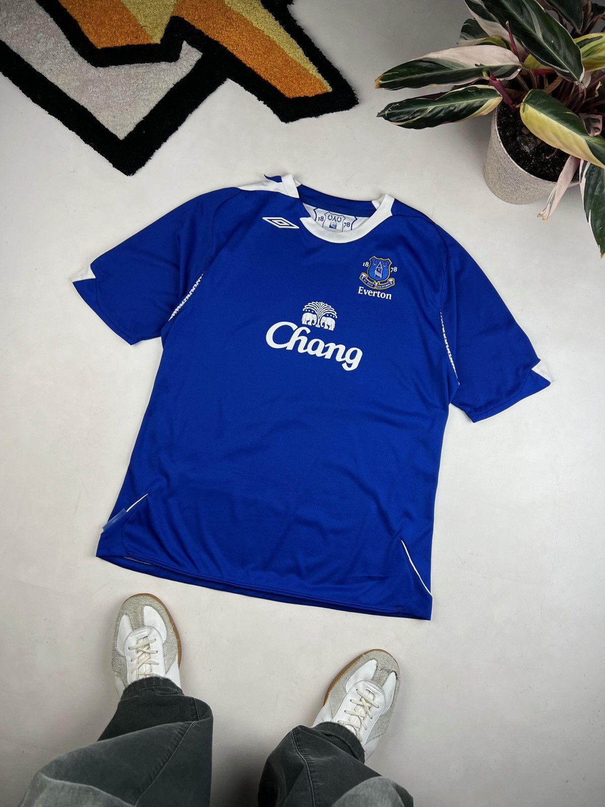 Umbro × Vintage Umbro Everton 2006/2007 Home Kit Soccer Jersey Size US L / EU 52-54 / 3 - 1 Thumbnail