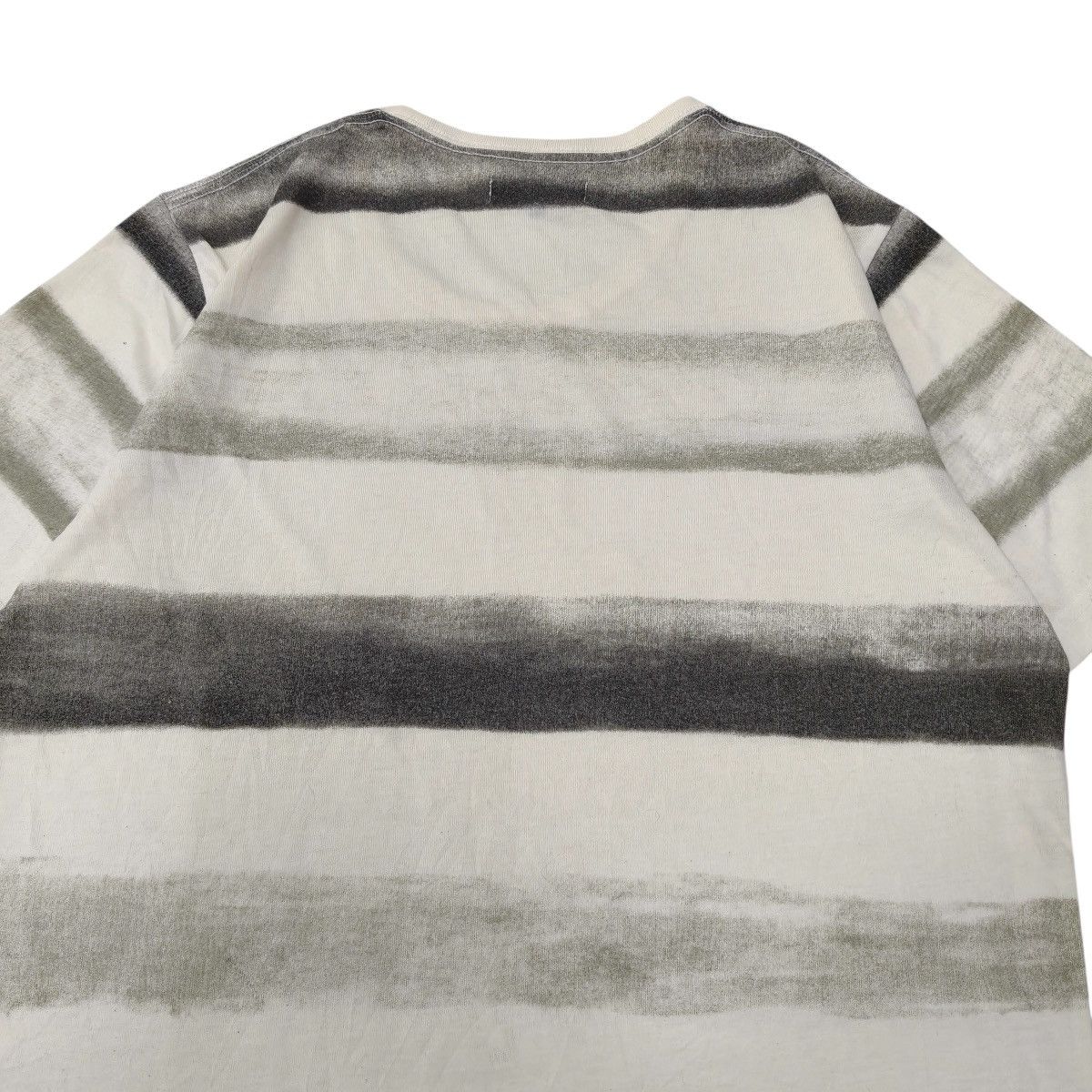 Japanese Brand Japanese Semantic Design Stripes Tshirt Size US L / EU 52-54 / 3 - 4 Thumbnail