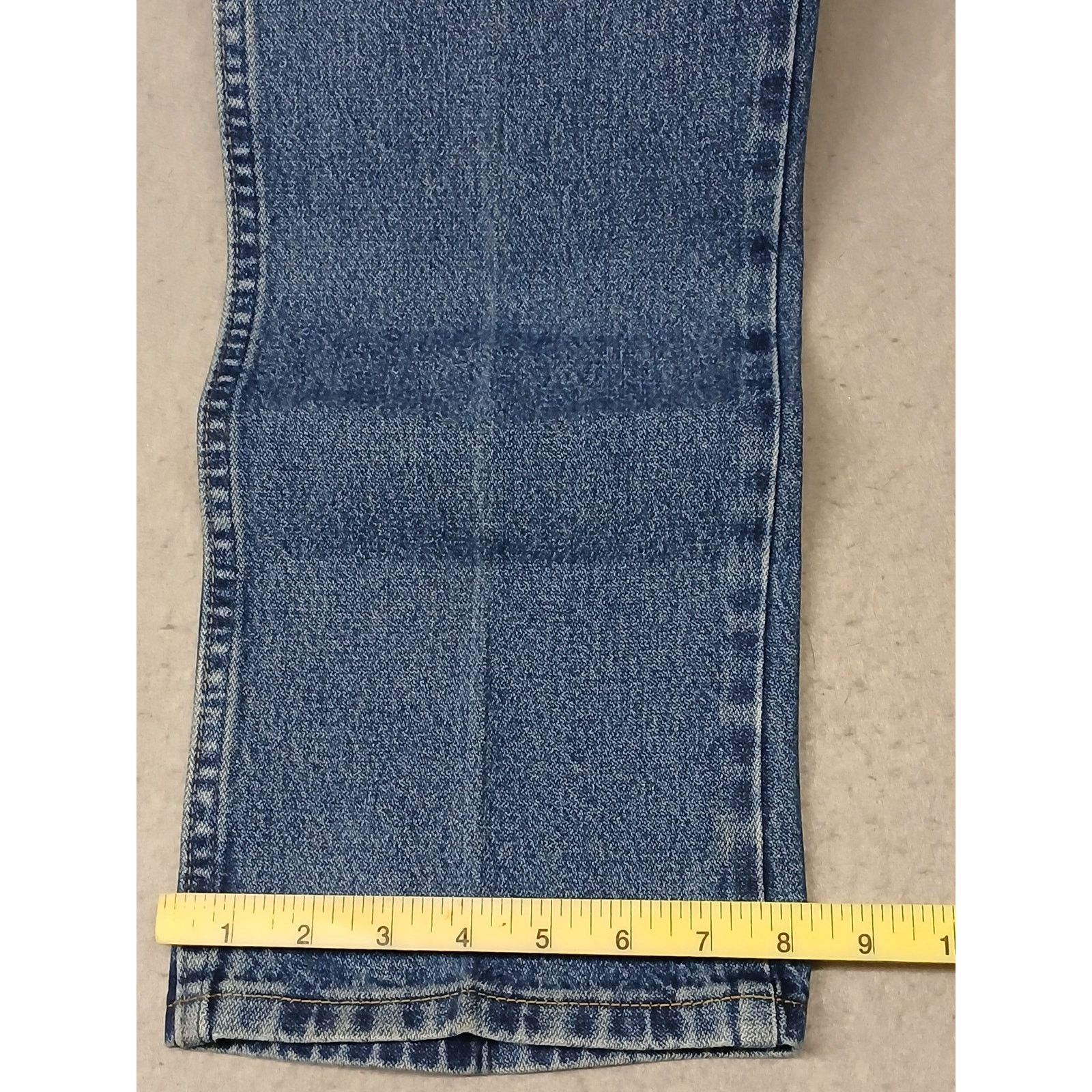 Wrangler Wrangler (36x38) Cowboy Cut Straight Leg Blue Denim Jeans Size US 36 / EU 52 - 2 Thumbnail
