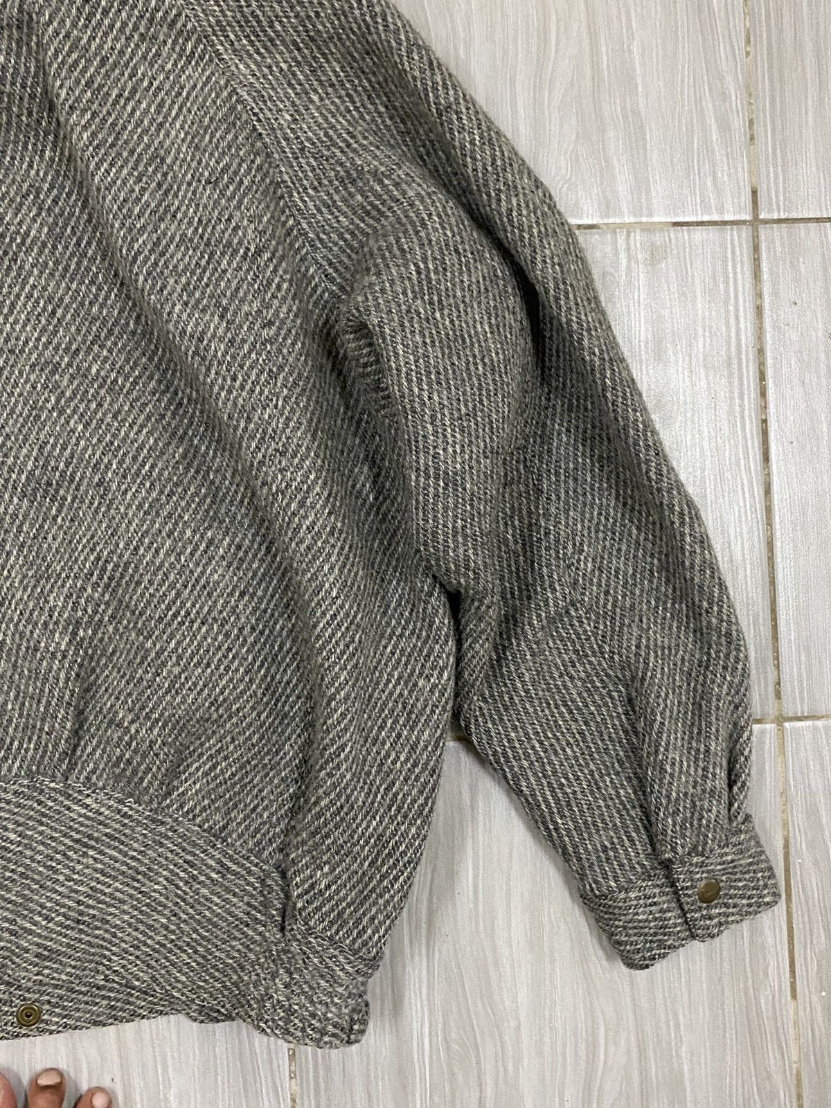 Lancel Vintage Lancel Wool Jacket Issey Miyake Style Size US L / EU 52-54 / 3 - 12 Thumbnail