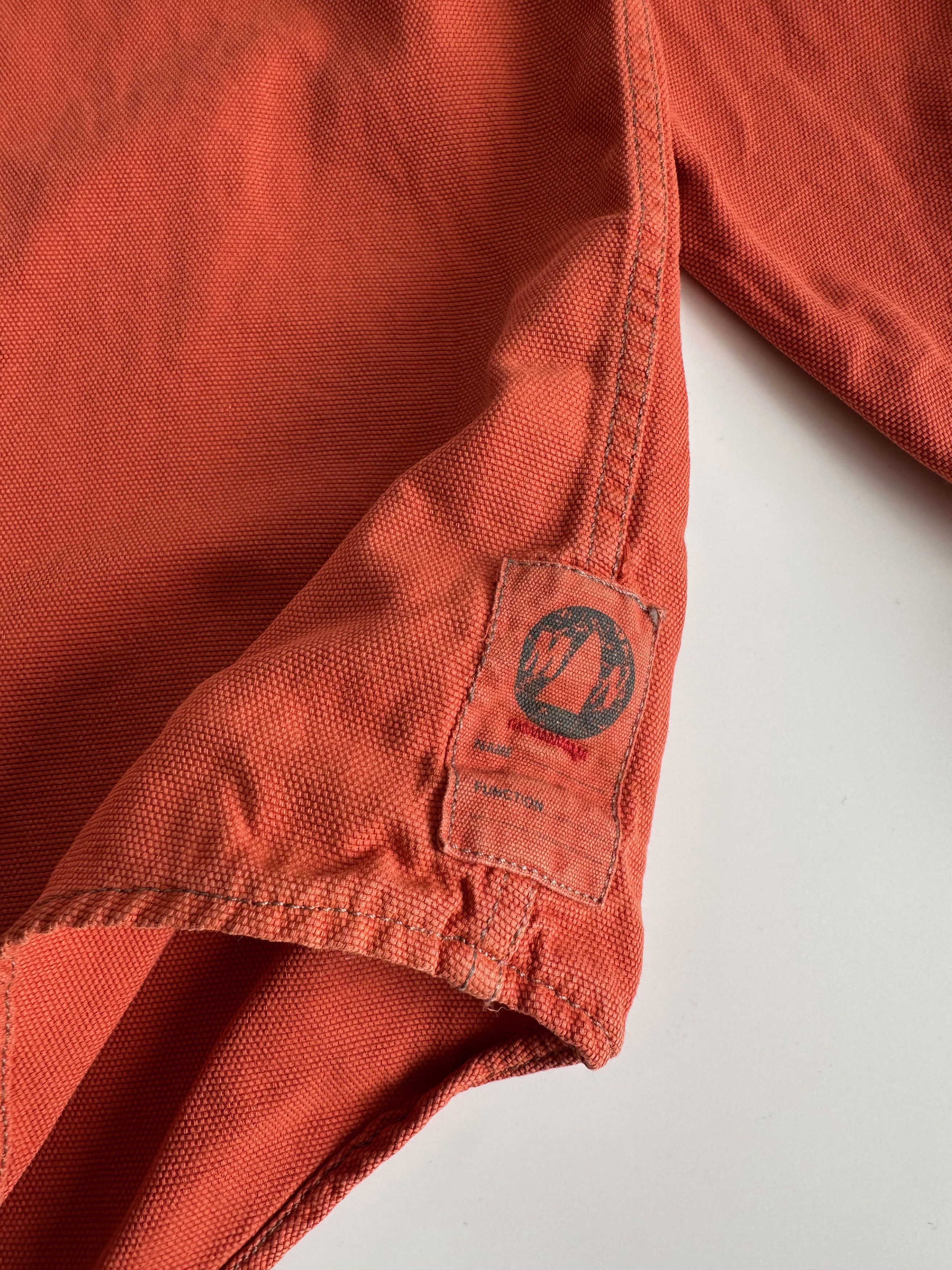 Vintage Murphy&Nye overshirt cotton faded orange jacket XL Size US XL / EU 56 / 4 - 4 Thumbnail