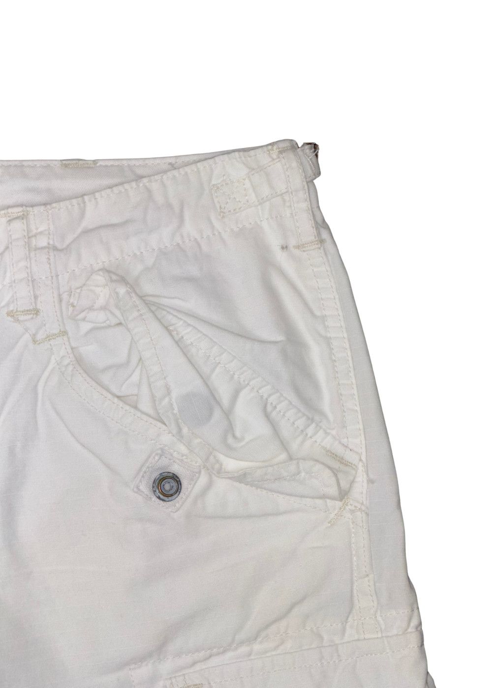 Vintage PRL Ripstop Military Cargo Shorts USRL Dept image 7