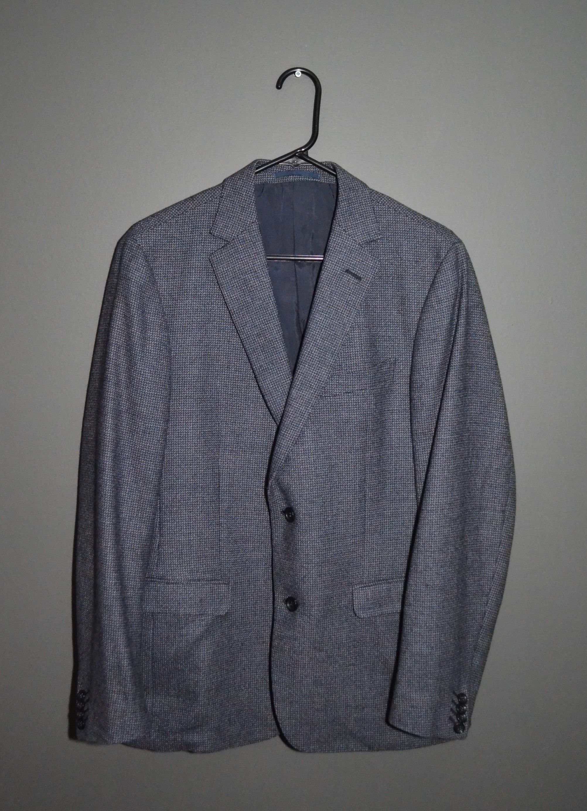 Z Zegna Ermenegildo Zegna Drop 8 Deco Wool Blazer Jacket Size US M / EU 48-50 / 2 - 1 Thumbnail