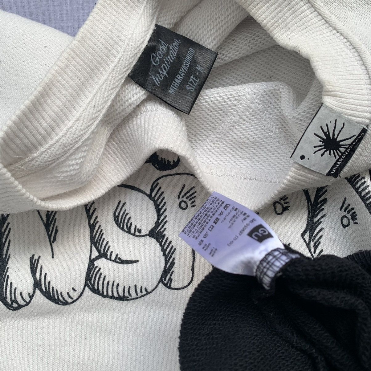 GU × Maison MIHARA YASUHIRO GU Miharayasuhiro "good inspiration" Sweatshirt Size US M / EU 48-50 / 2 - 4 Thumbnail