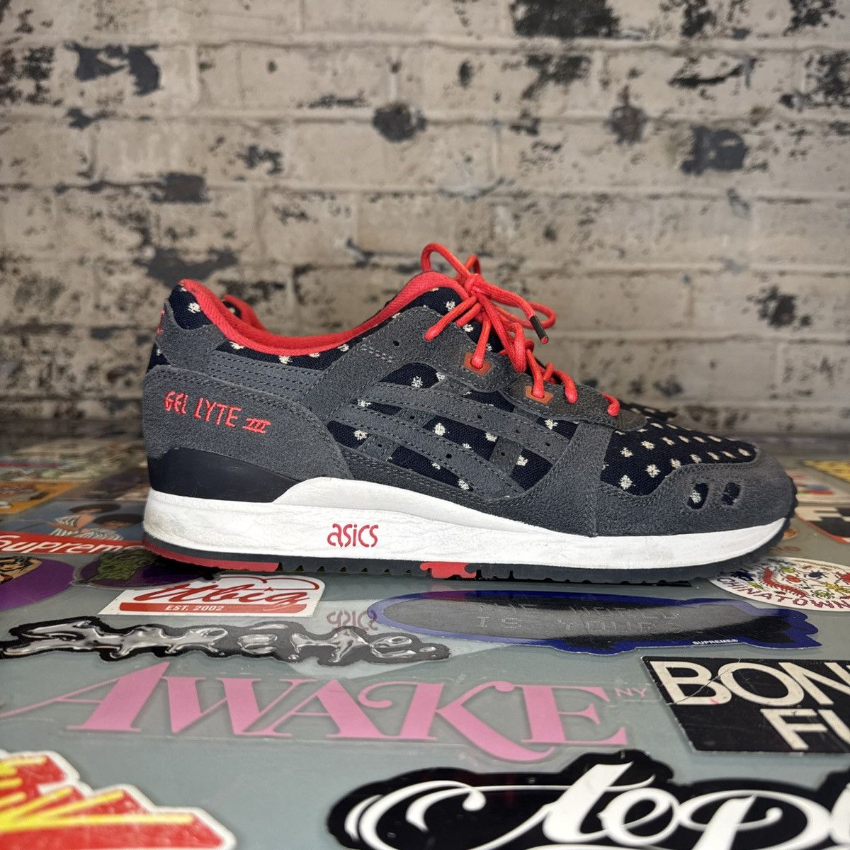 Asics × Bait Asics Bait x Gel-Lyte III 3 Nippon Blues Sz 10 No Box Size US 10 / EU 43 - 3 Thumbnail