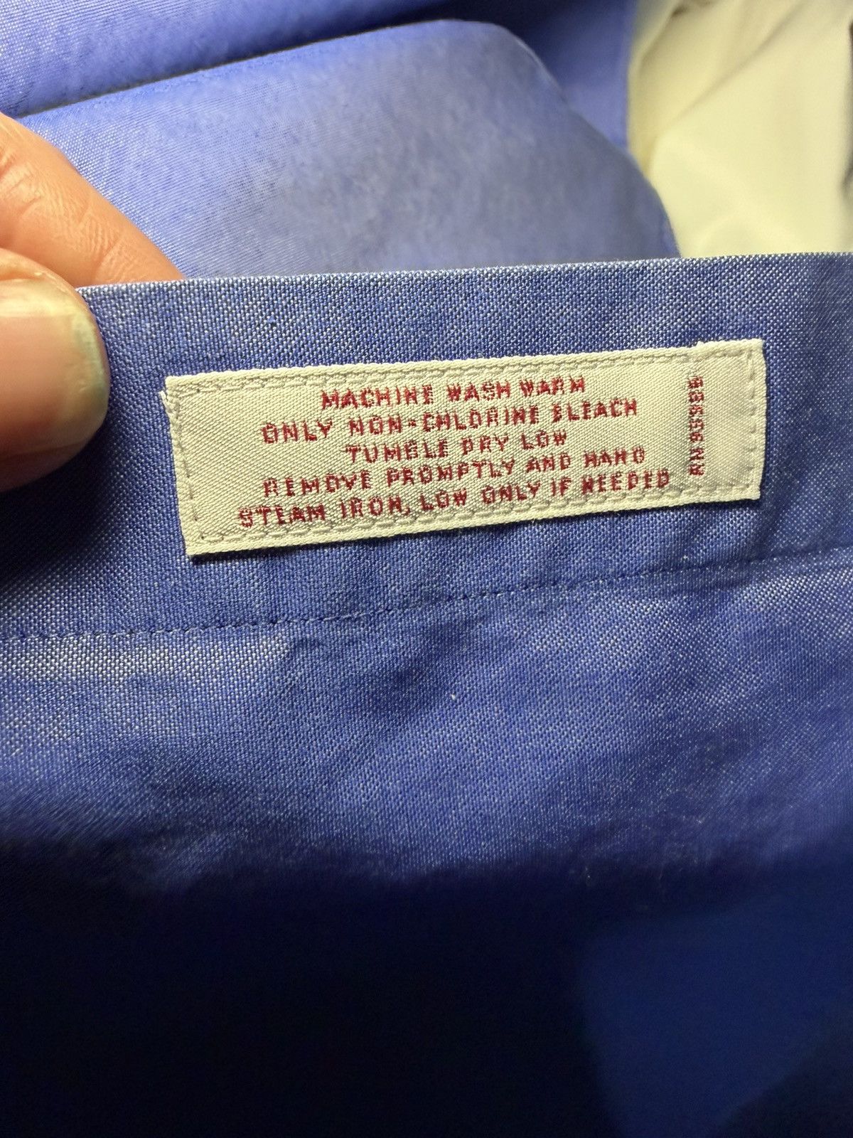 Brooks Brothers Brooks Brother Madison Blue Non Iron Button Down Shirt XL 17 Size US XL / EU 56 / 4 - 6 Thumbnail