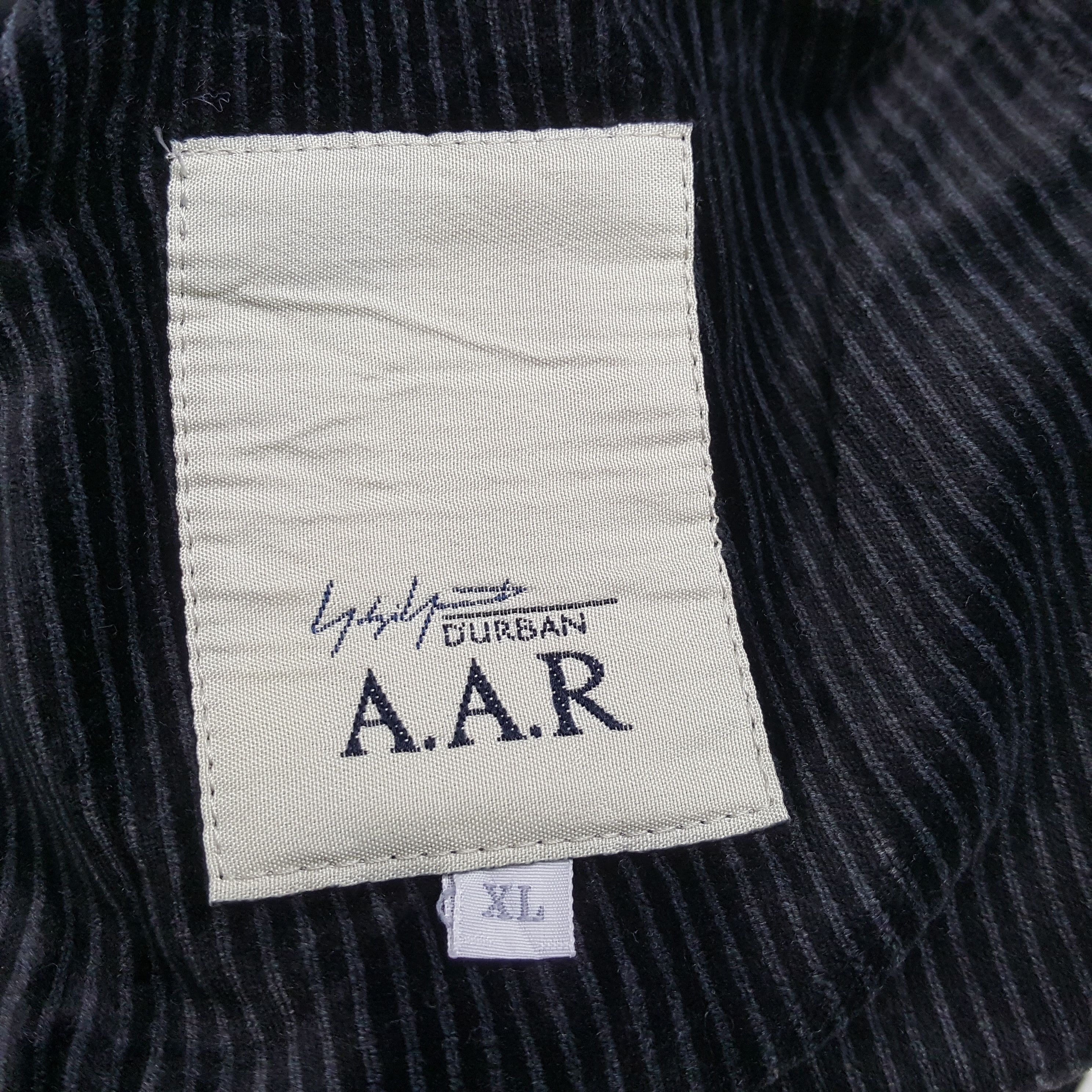 Japanese Brand × Vintage × Yohji Yamamoto Vintage A.A.R YOHJI YAMAMOTO Japanese Designer Velvet Blazer Size 42S - 7 Thumbnail