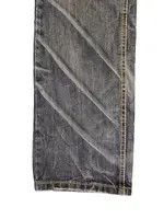 Japanese Brand Vintage Y2k Lolita Zipper Pocket Clawmark Faded Denim Jeans Size US 29 - 14 Thumbnail