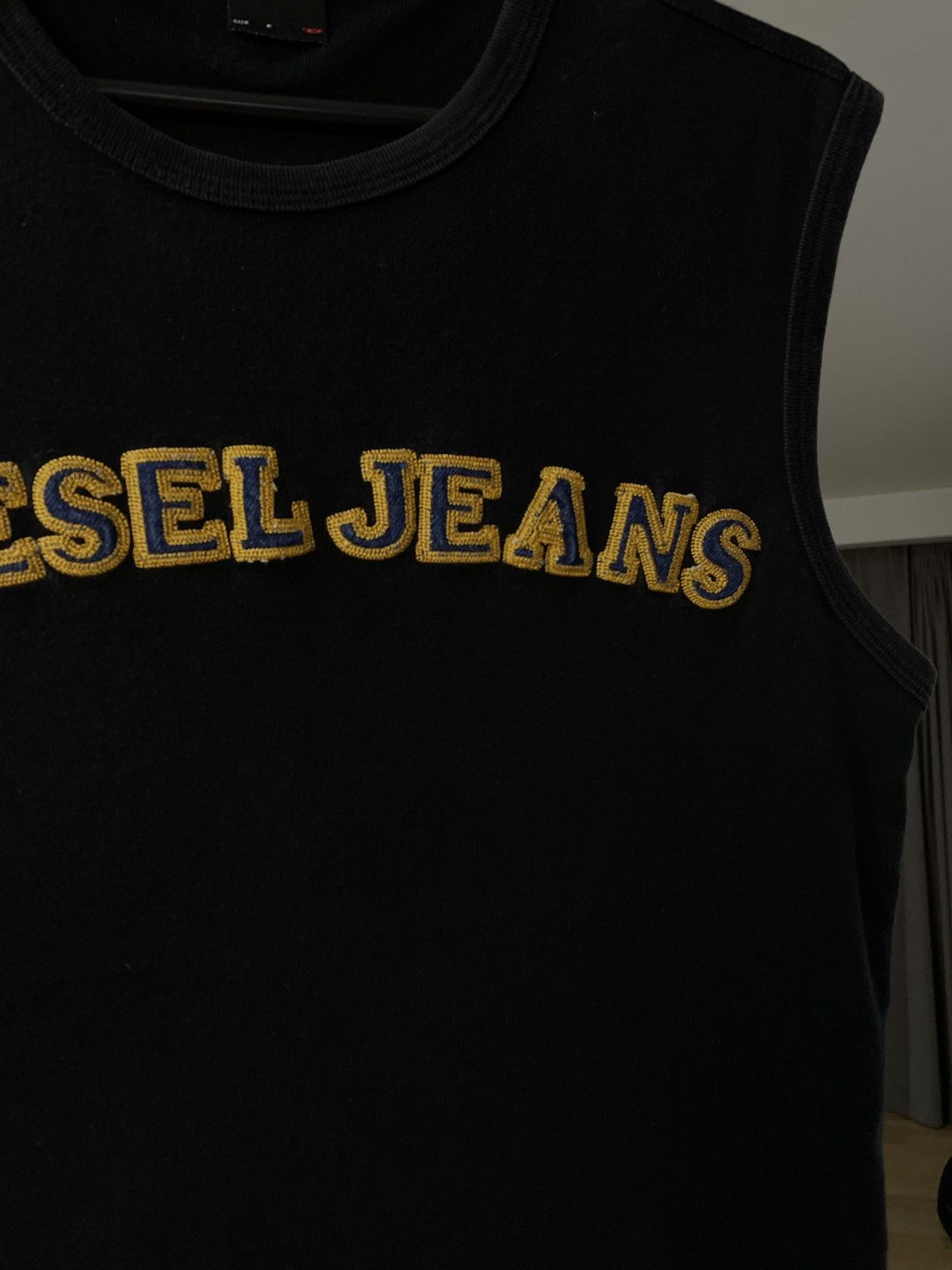 Diesel Vintage Diesel Tee Tank Top Y2K T-Shirt Big Logo Size US M / EU 48-50 / 2 - 4 Thumbnail