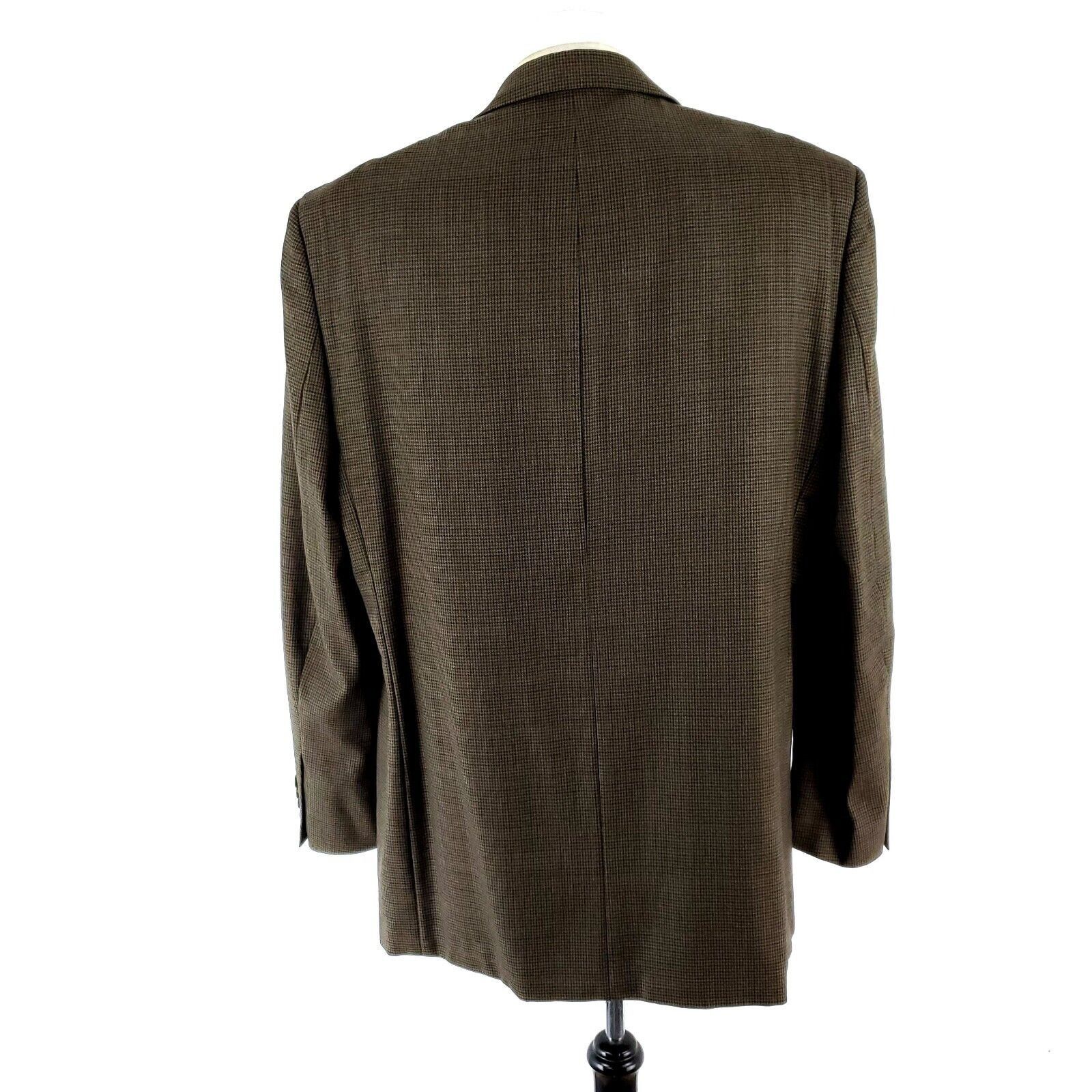 Pronto Uomo Pronto Uomo Wool 2 Button Sport Coat 44L Or Slim Fit 46L Bro Size 44L - 5 Thumbnail