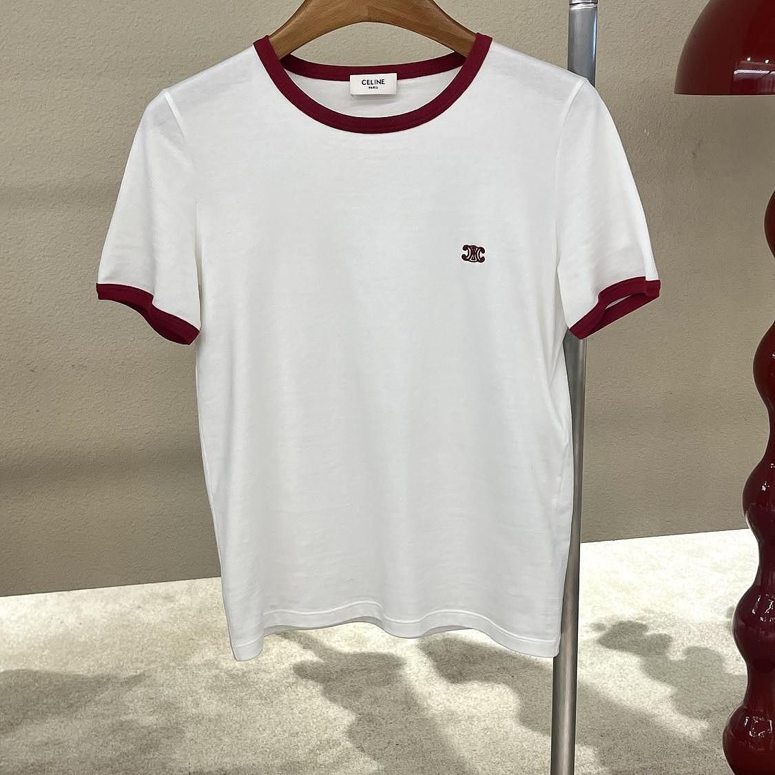 Celine Celine Logo T-Shirt Size XS Size XS / US 0-2 / IT 36-38 - 1 Thumbnail