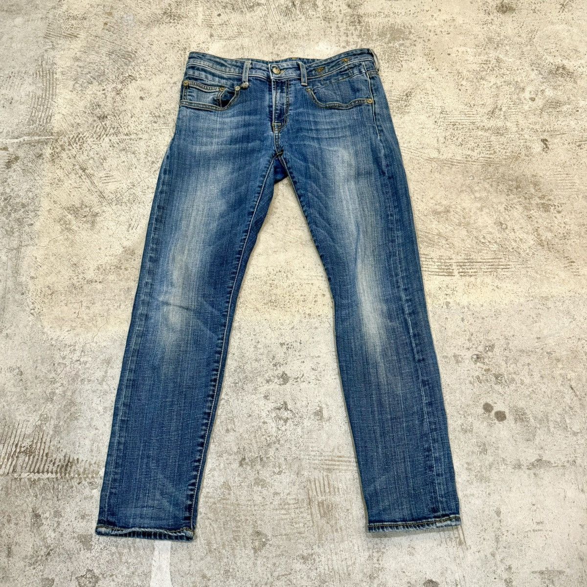 image of Womens R13 Designer Skinny Jeans! in Blue (Size 26)