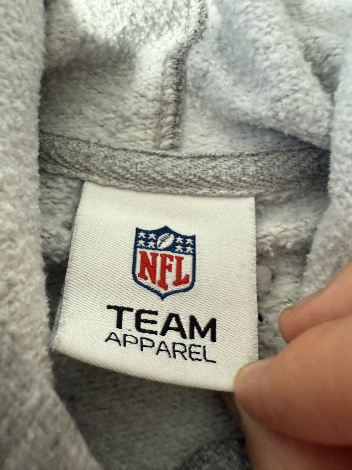NFL NFL Las Vegas Raiders Grey Hoodie Size US L / EU 52-54 / 3 - 5 Thumbnail
