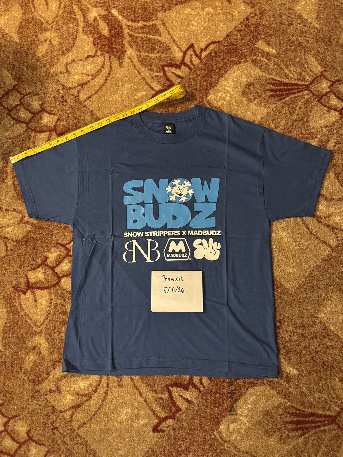 Snow Strippers Snow Strippers X Madbudz Snowbudz NYC Pop Up Shirt Size US L / EU 52-54 / 3 - 12 Thumbnail