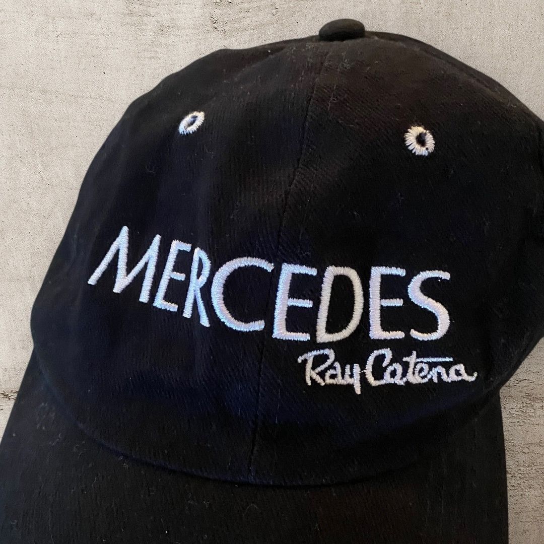 Mercedes-Benz Mercedes Benz Ray Cantena Hat Cap Black Embroidered Size ONE SIZE - 3 Thumbnail