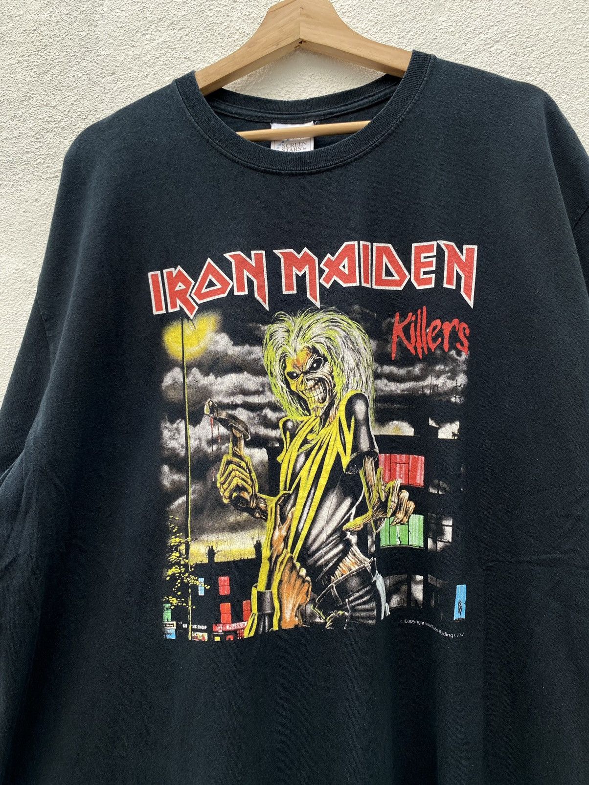 Band Tees × Iron Maiden × Vintage Vintage Iron Maiden Killers © 2002 Size US XL / EU 56 / 4 - 5 Thumbnail