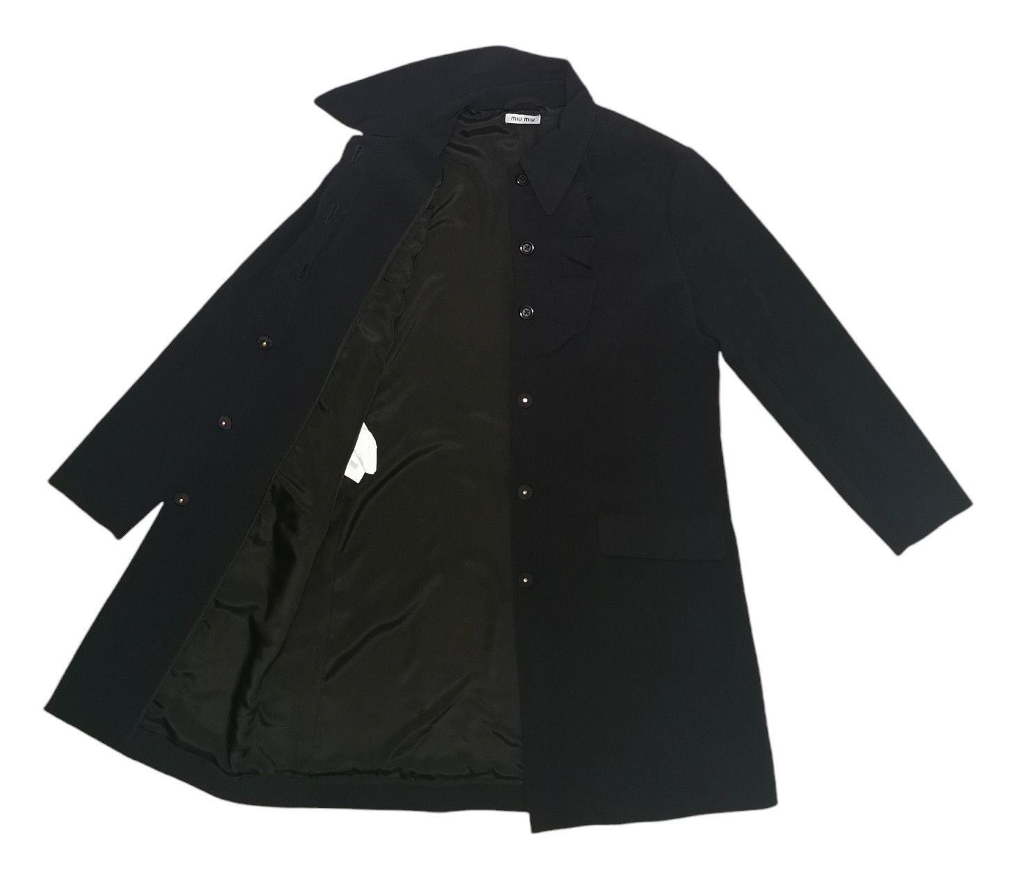 Miu Miu × Prada Miu Miu Long Coat Jacket Size S / US 4 / IT 40 - 9 Thumbnail