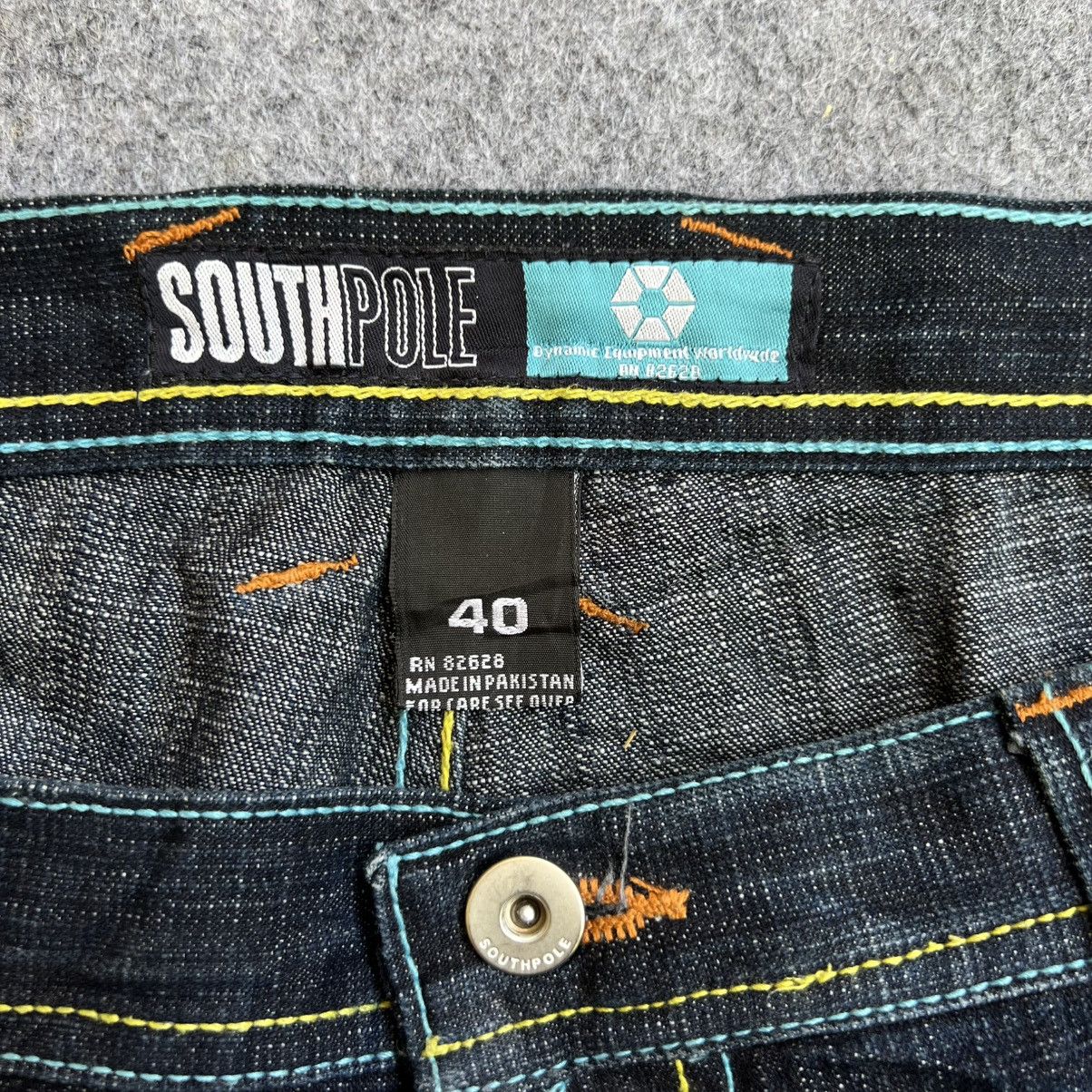 Southpole × Vintage Vintage South Pole Blue Tab Baggy Jeans Size US 42 / EU 58 - 6 Thumbnail