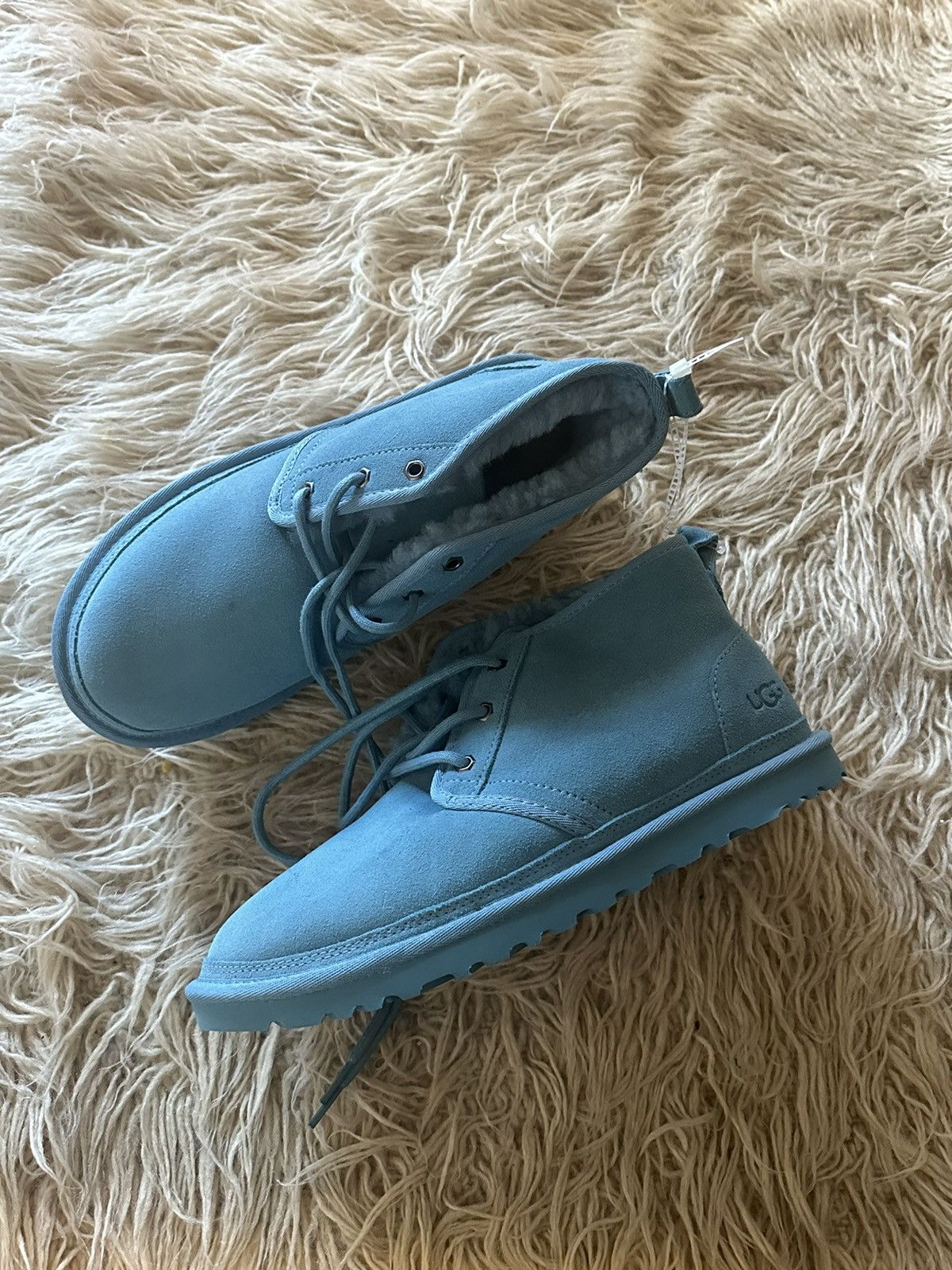 Blue suede fashion uggs