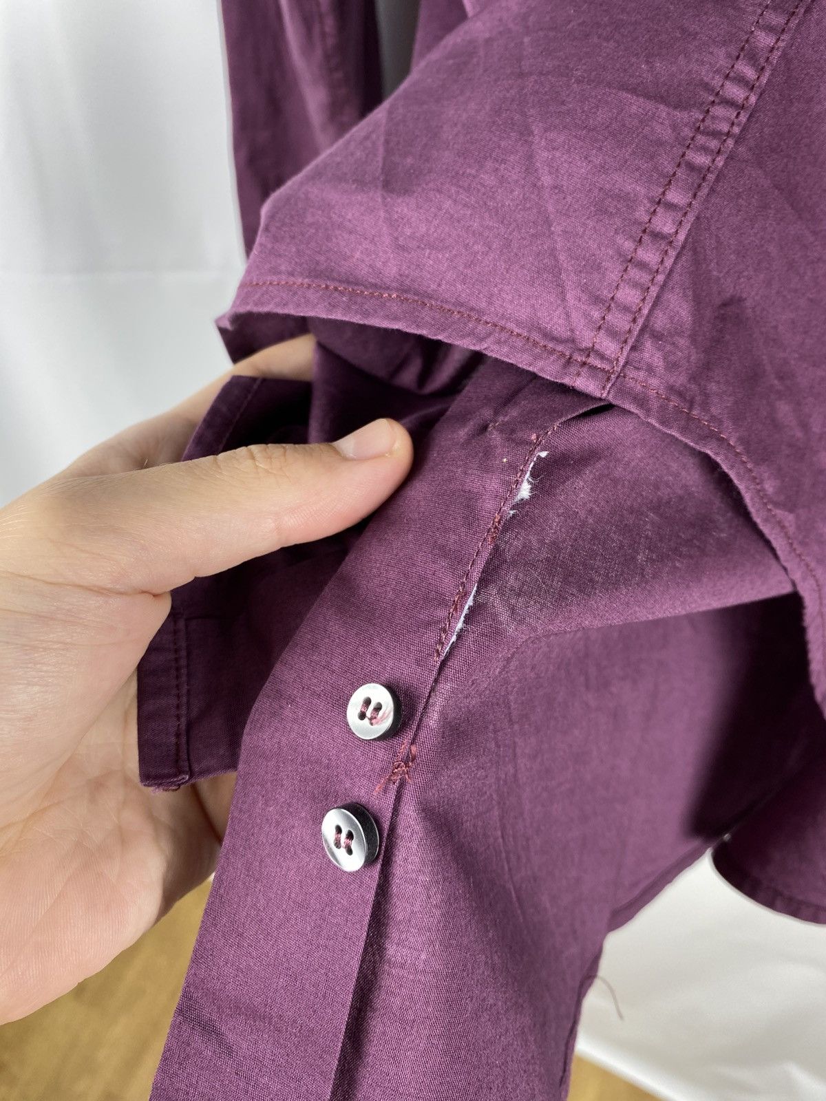 Valentino Valentino Roma Shirt Button Up Cotton Men size 16 41 Size US L / EU 52-54 / 3 - 8 Thumbnail