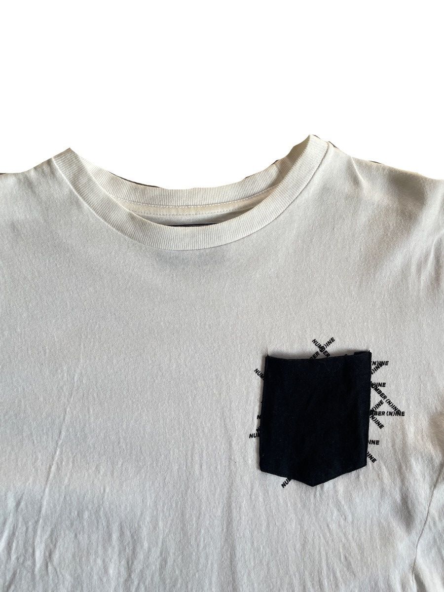 Number (N)ine Number (N)ine Pocket Logo White Tee Size US S / EU 44-46 / 1 - 5 Thumbnail