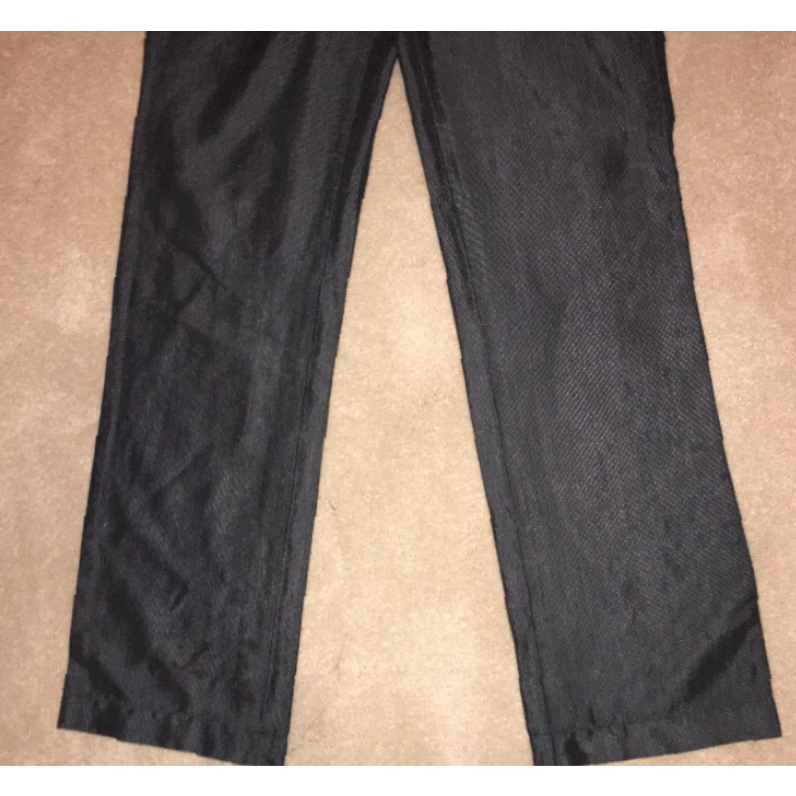 Vintage VINTAGE Zillian Mens Pants Casual Gray 31 X 33 Regular Men Size 31 Inseam 33 Size US 31 - 3 Thumbnail