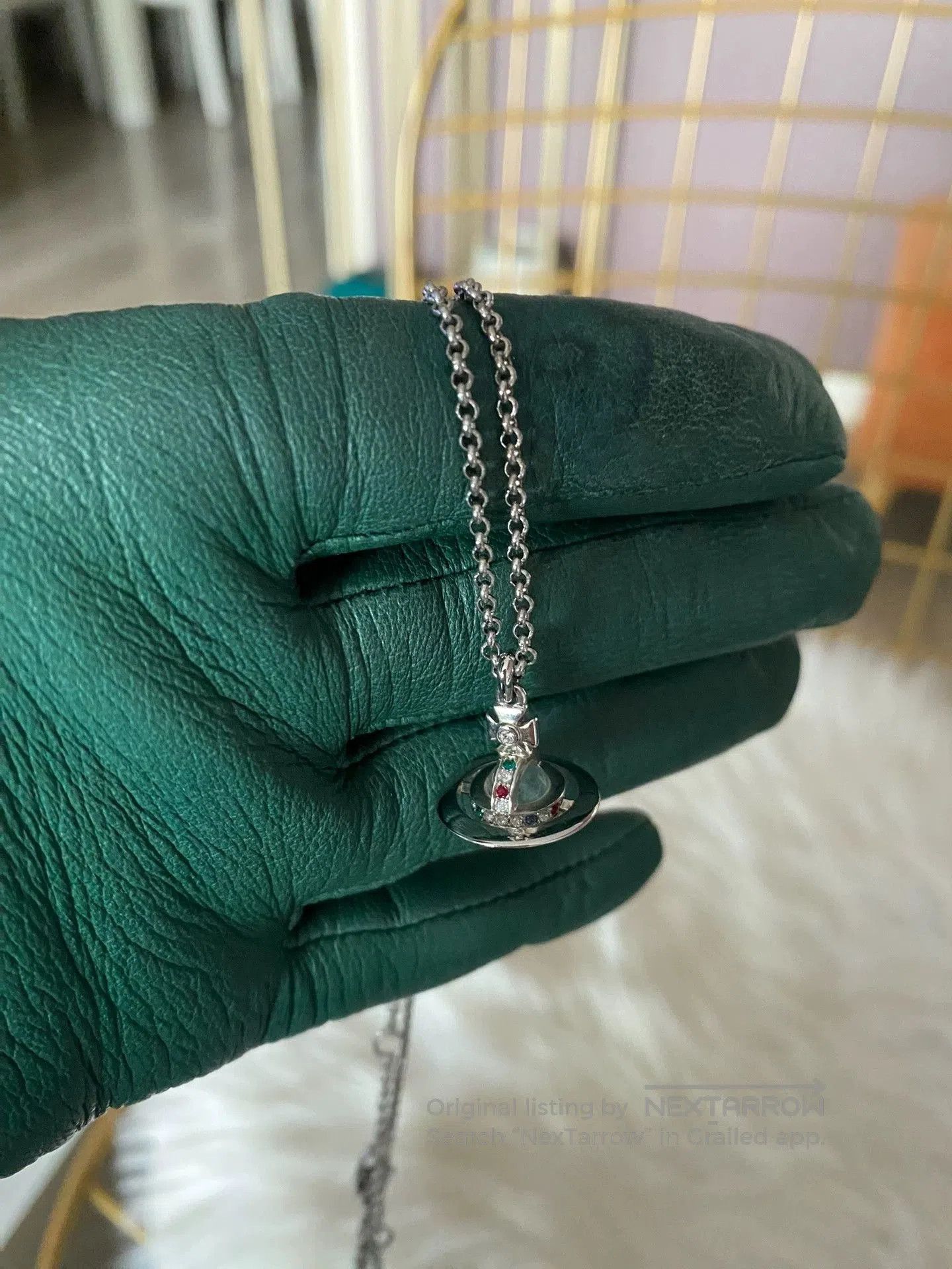 Vivienne Westwood Vivienne Westwood Silver Orb Necklace. Size ONE SIZE - 1 Thumbnail