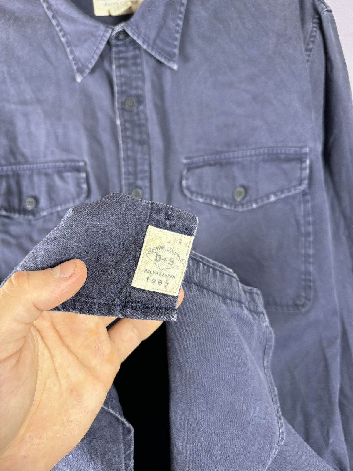 Denim & Supply Ralph Lauren × Ralph Lauren Ralph Lauren Denim & Supply Men’s Overshirt Twill Utility XL Size US XL / EU 56 / 4 - 8 Thumbnail