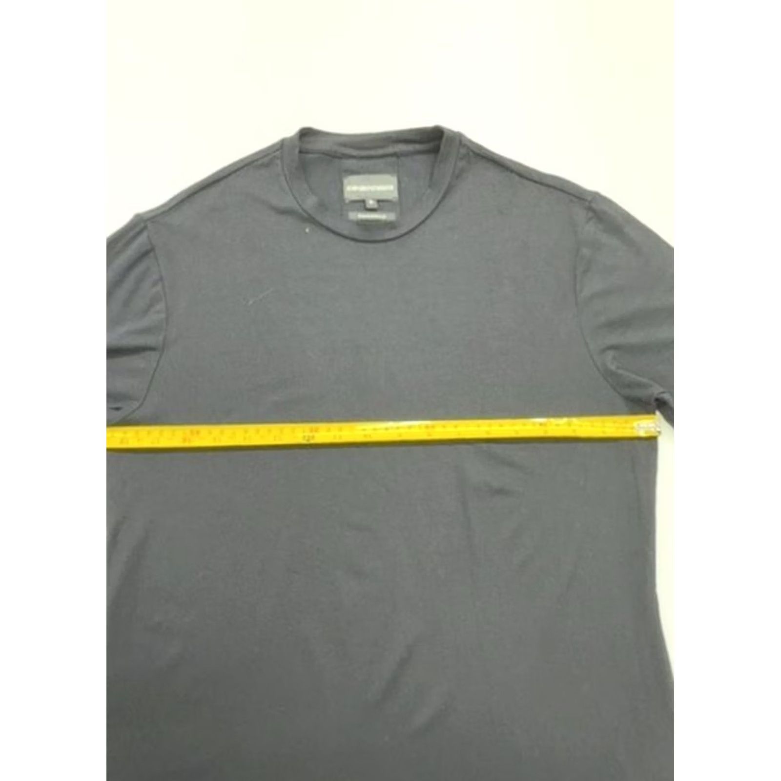 Emporio Armani Emporio Armani Men Black Logo Cotton Crew Neck T-Shirt M Size US M / EU 48-50 / 2 - 7 Thumbnail
