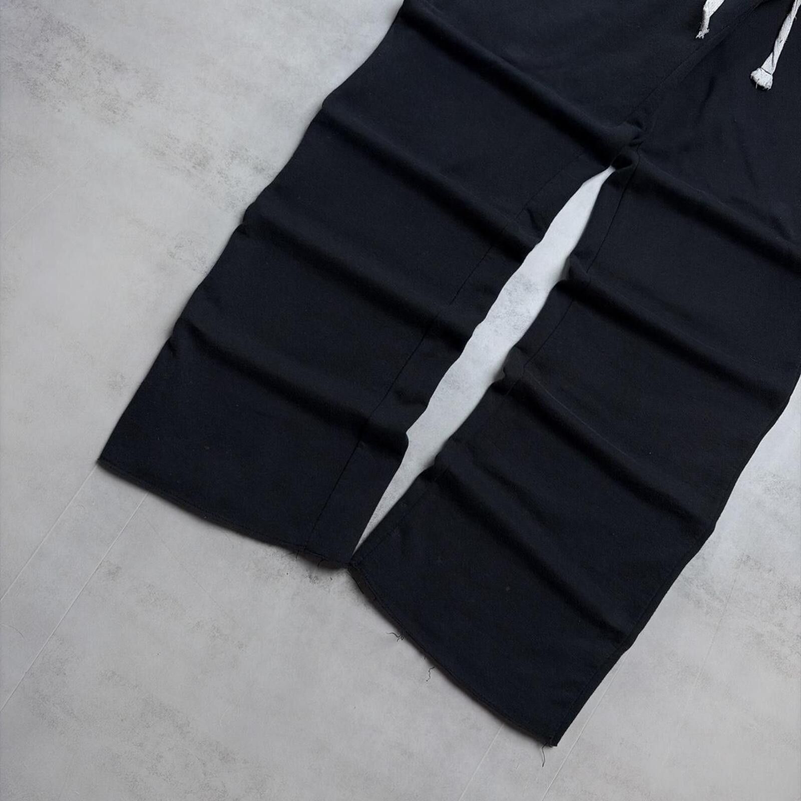 Aeropostale Y2K Black Aeropostale Grunge Flared Sweatpants Size 32" / US 10 / IT 46 - 3 Thumbnail