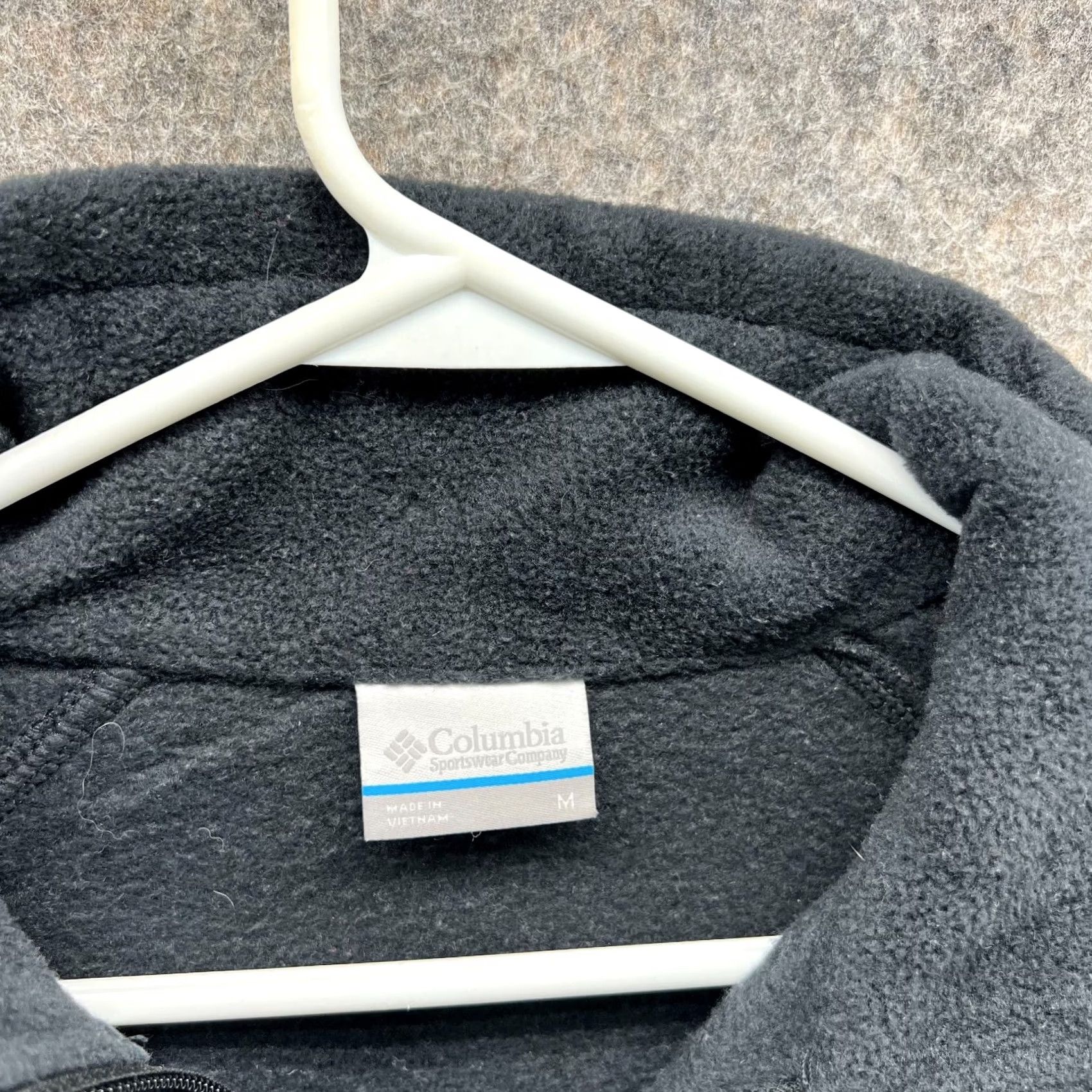 Vintage VINTAGE Columbia Sweater Women Medium Black Full Zip Jacket Benton Springs Winter Regular Fit Full Zip Size M / US 6-8 / IT 42-44 - 6 Thumbnail