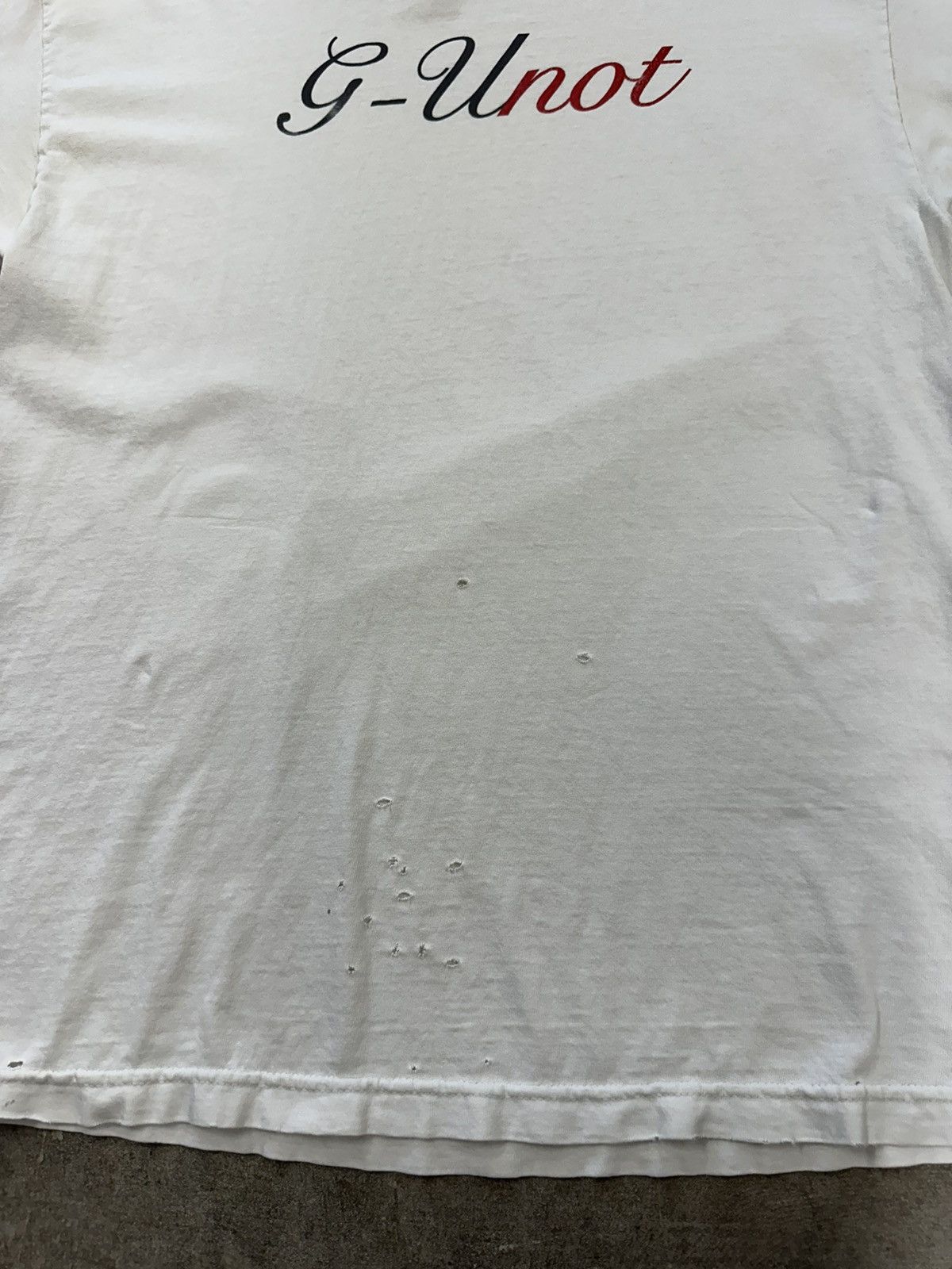 Rap Tees Crazy Y2K 00s G-Unot Parody Rap T-Shirt Size US M / EU 48-50 / 2 - 5 Thumbnail