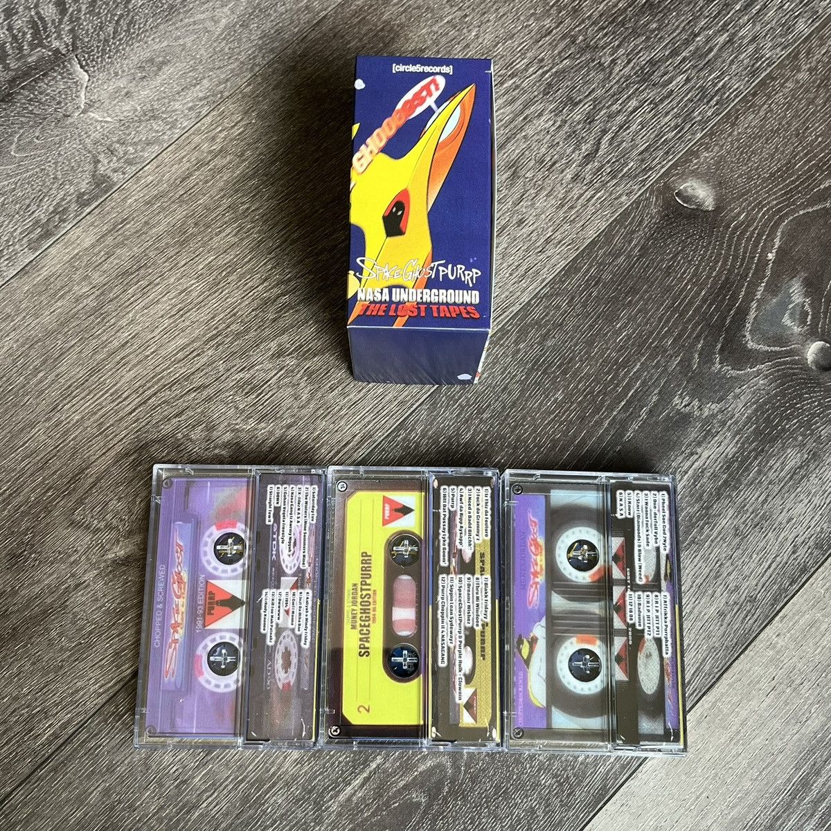 Goth Money Spaceghostpurrp - NASA Underground The Lost Tapes Box Set Size ONE SIZE - 2 Thumbnail