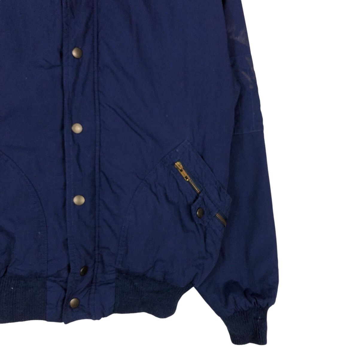 Japanese Brand × Vintage Vintage Parachute Biker Bomber Jacket Big-John Double Layer Size US M / EU 48-50 / 2 - 5 Thumbnail
