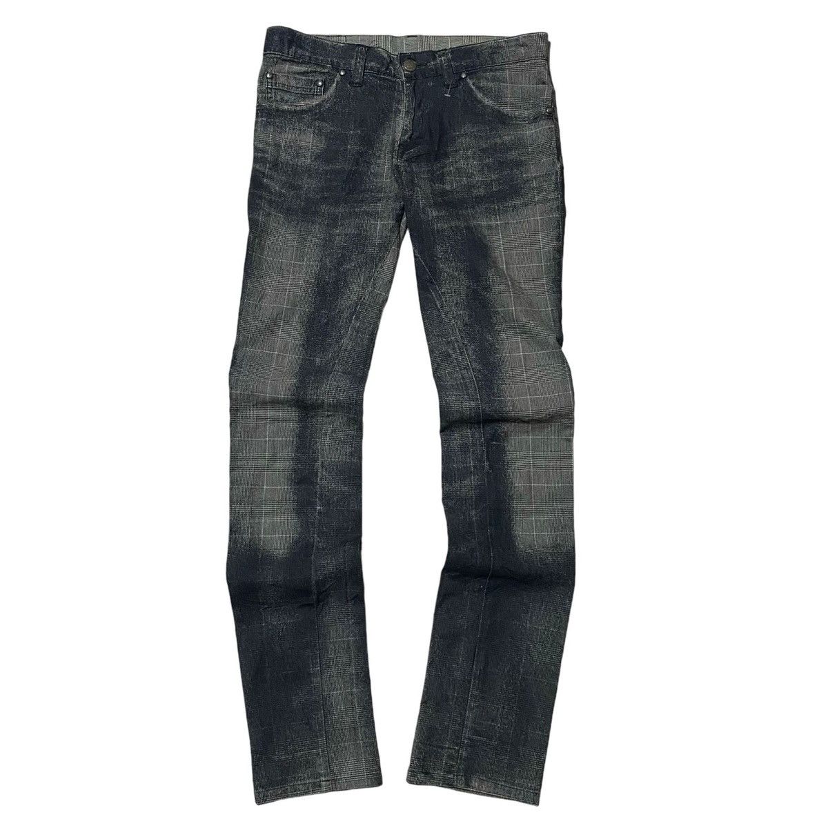 If Six Was Nine × Le Grande Bleu (L.G.B.) × Tornado Mart CRAZY❤️‍🔥TORNADO MART GRADIENT JEANS Size US 31 - 2 Thumbnail