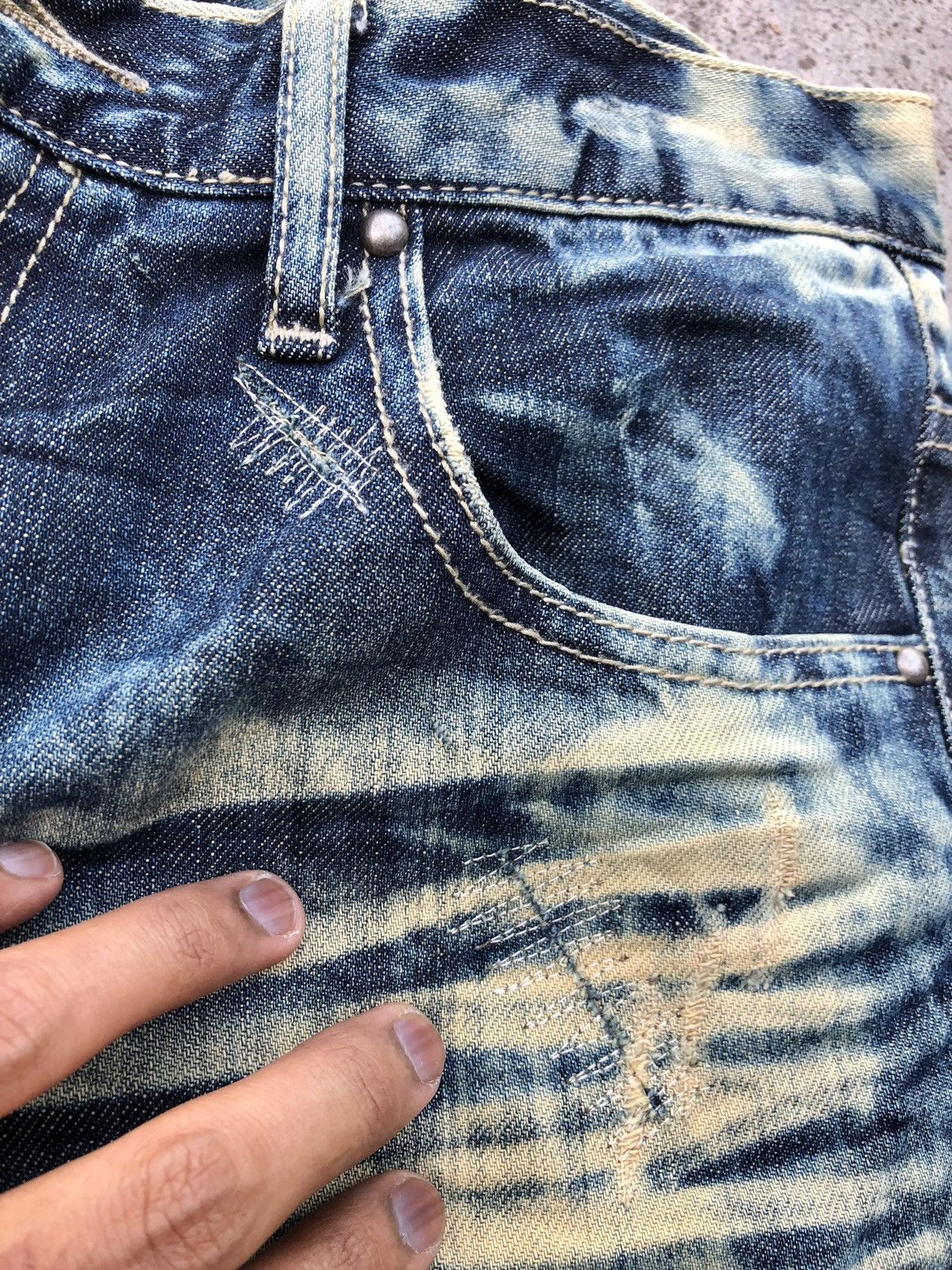 Bleach Goods BLEACH⚡️⚡️SEMANTIC DESIGN DENIM Size US 32 / EU 48 - 2 Thumbnail