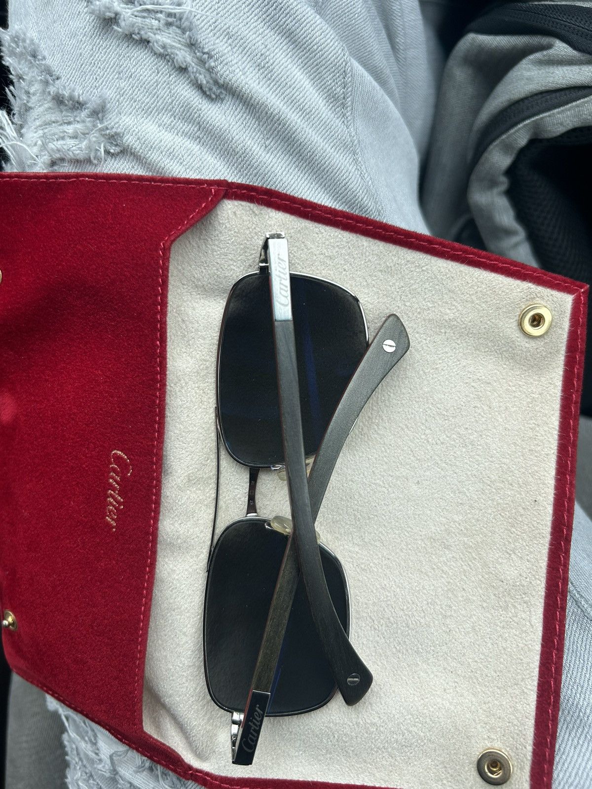Cartier Cartier sunglasses Size 34 - 2 Thumbnail