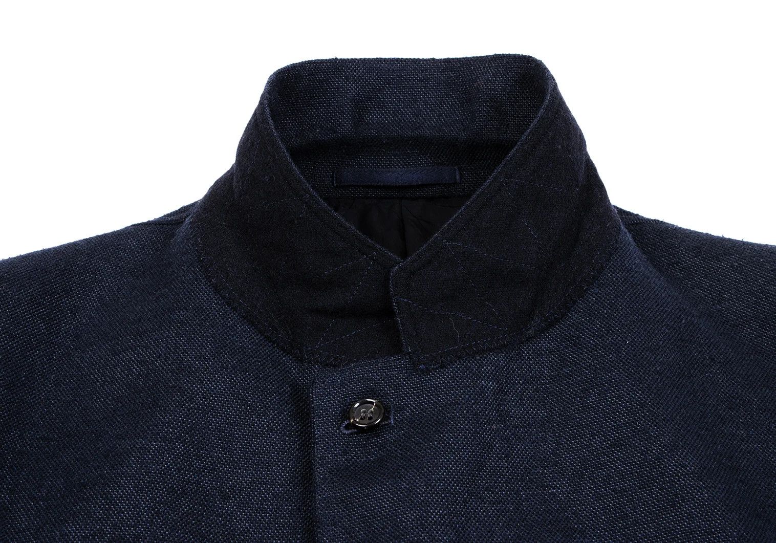 Comme des Garcons Homme Plus Polyester 4B Jacket in Navy, Size M Size US M / EU 48-50 / 2 - 4 Thumbnail